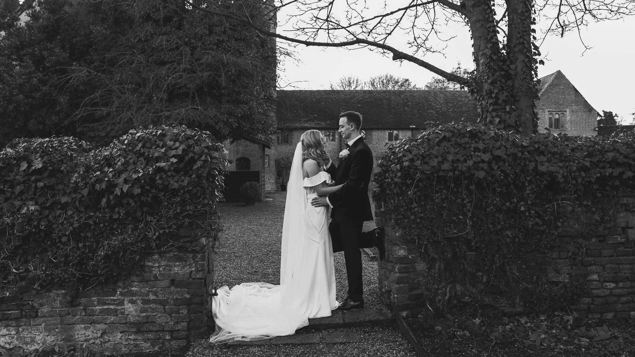 An image from a luxury UK wedding, captured by a wedding photography and videography team from Luke Batchelor Productions.