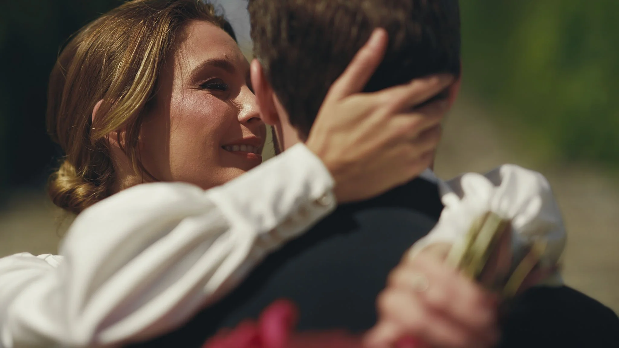 A wedding videography shot from a luxury black-tie wedding at Port Lympne Hotel, captured by videographer Luke Batchelor Productions.