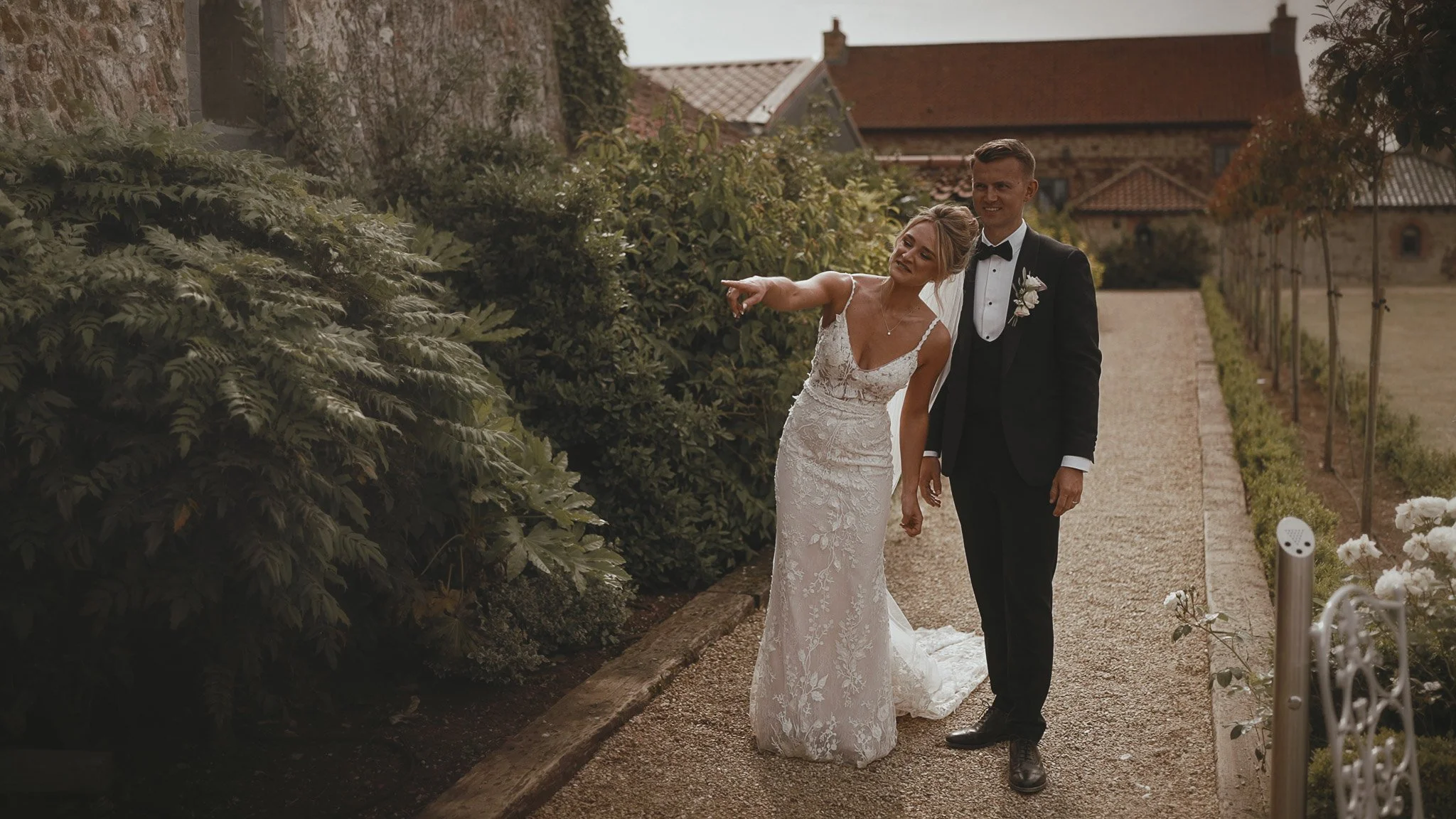 An image of a wedding in Norfolk, captured by wedding videographer Luke Batchelor Productions.