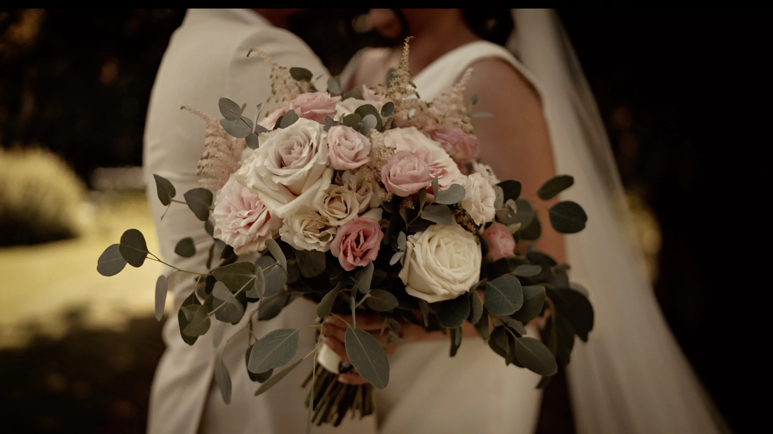 Quiet couple moment by the water at The Orangery Maidstone after the ceremony