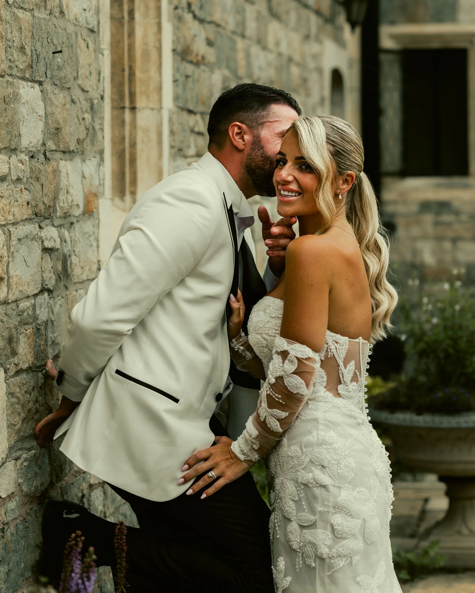 A luxury Eastwell Manor wedding, filmed and photographed by Kent wedding videographer Luke Batchelor Productions.