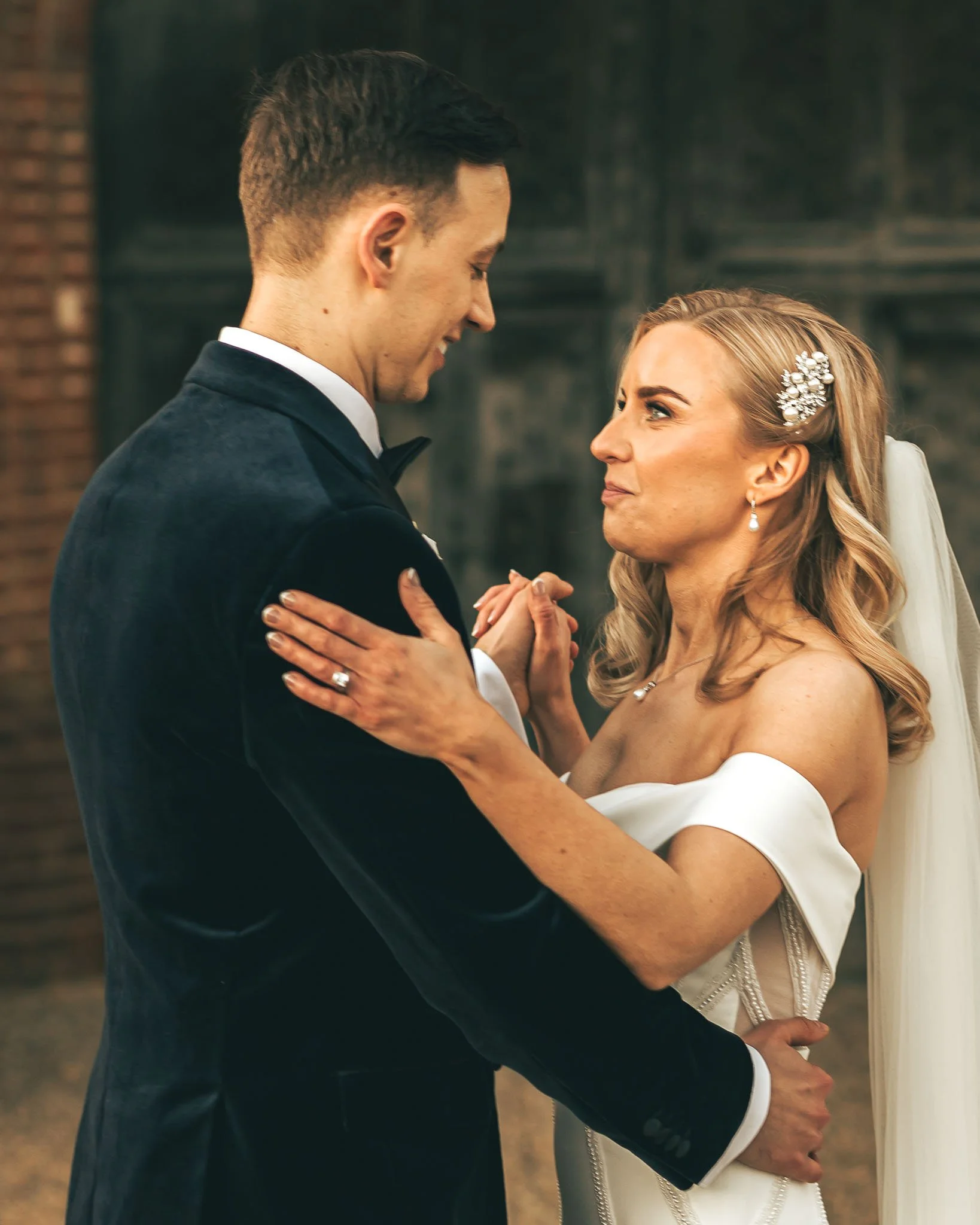 An image from a luxury UK wedding, captured by a wedding photography and videography team from Luke Batchelor Productions.