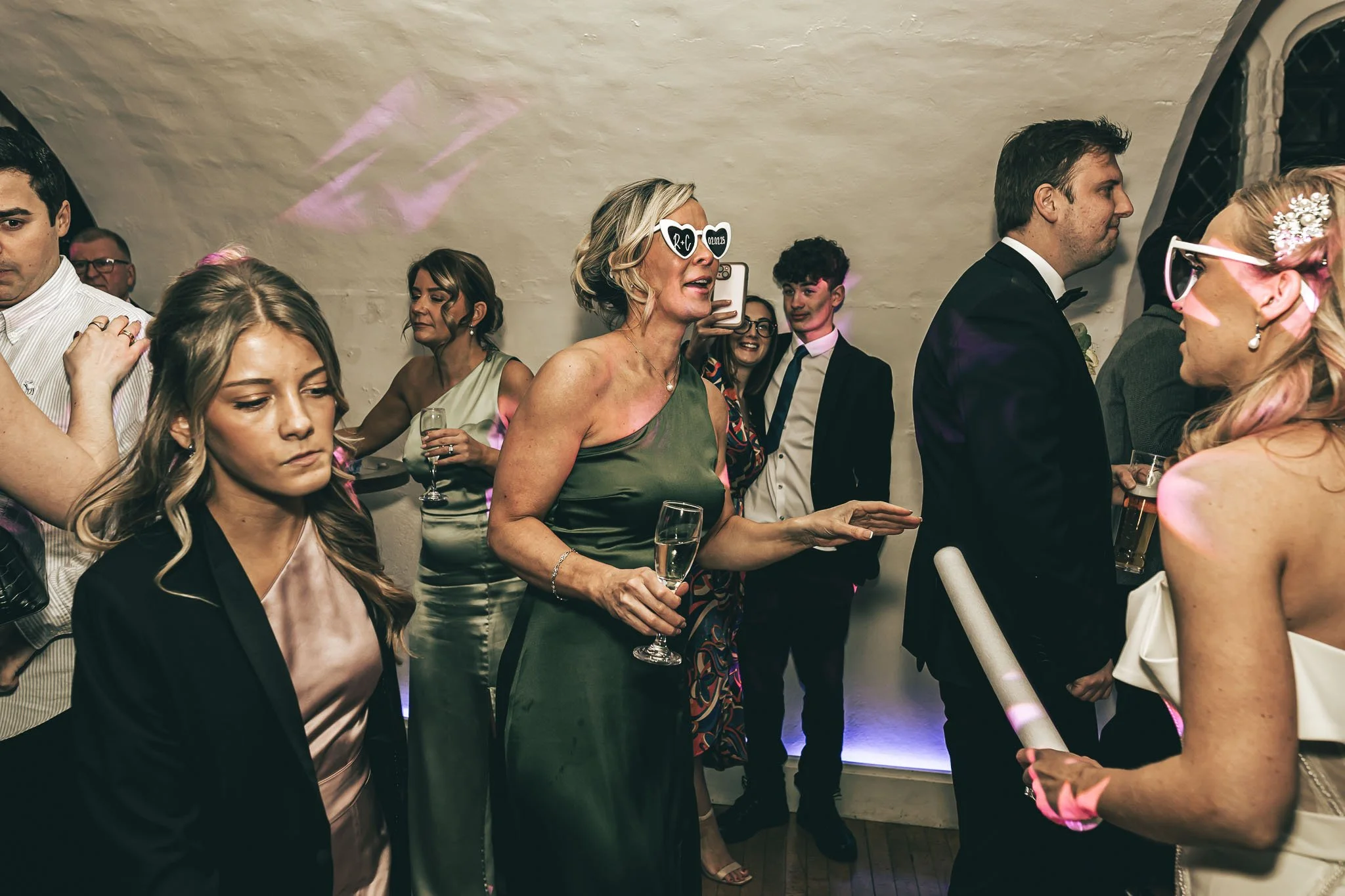 An image from a luxury UK wedding, captured by a wedding photography and videography team from Luke Batchelor Productions.
