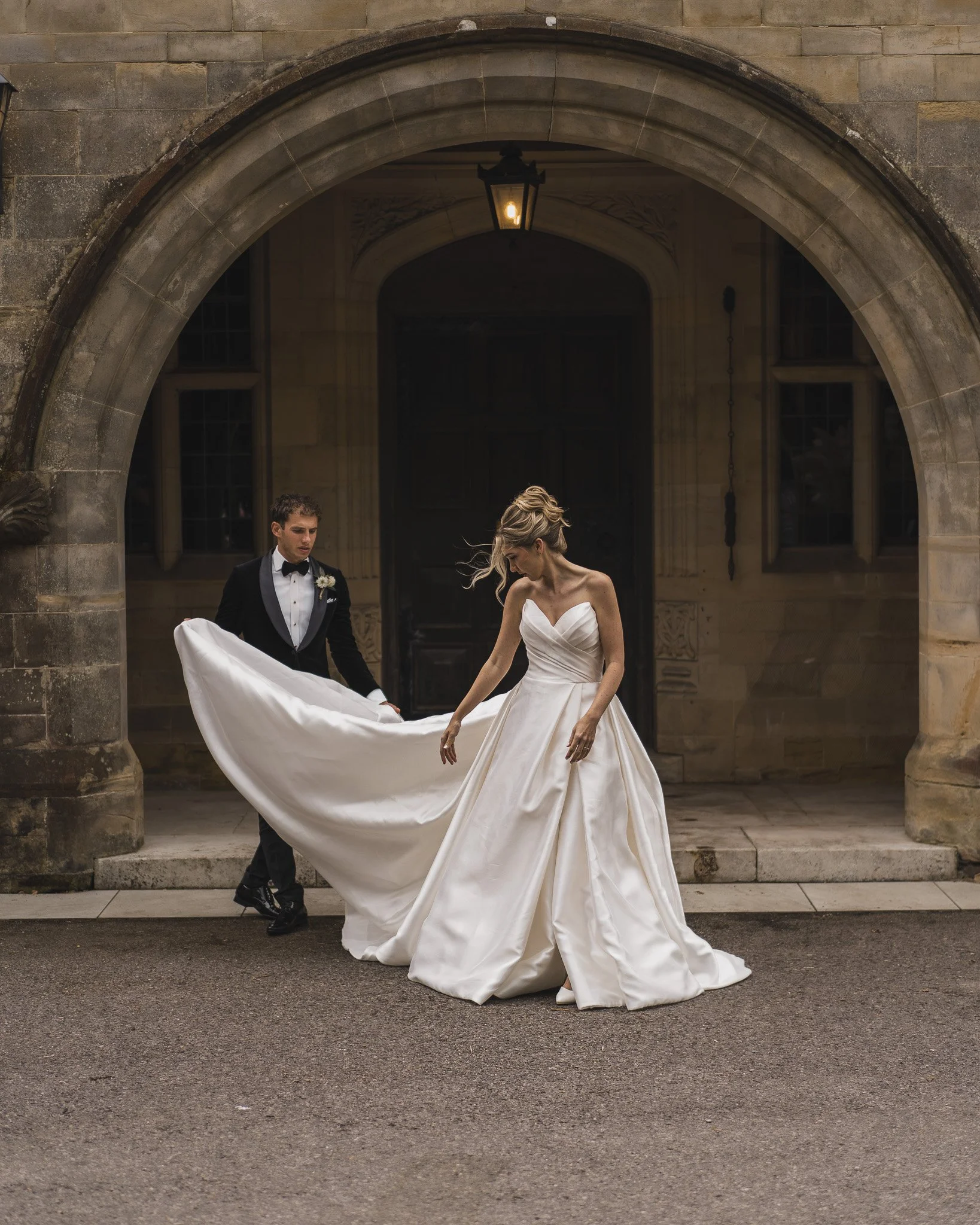 A shot from a wedding at Balcombe Place in Sussex, captured by wedding videographer Luke Batchelor Productions.