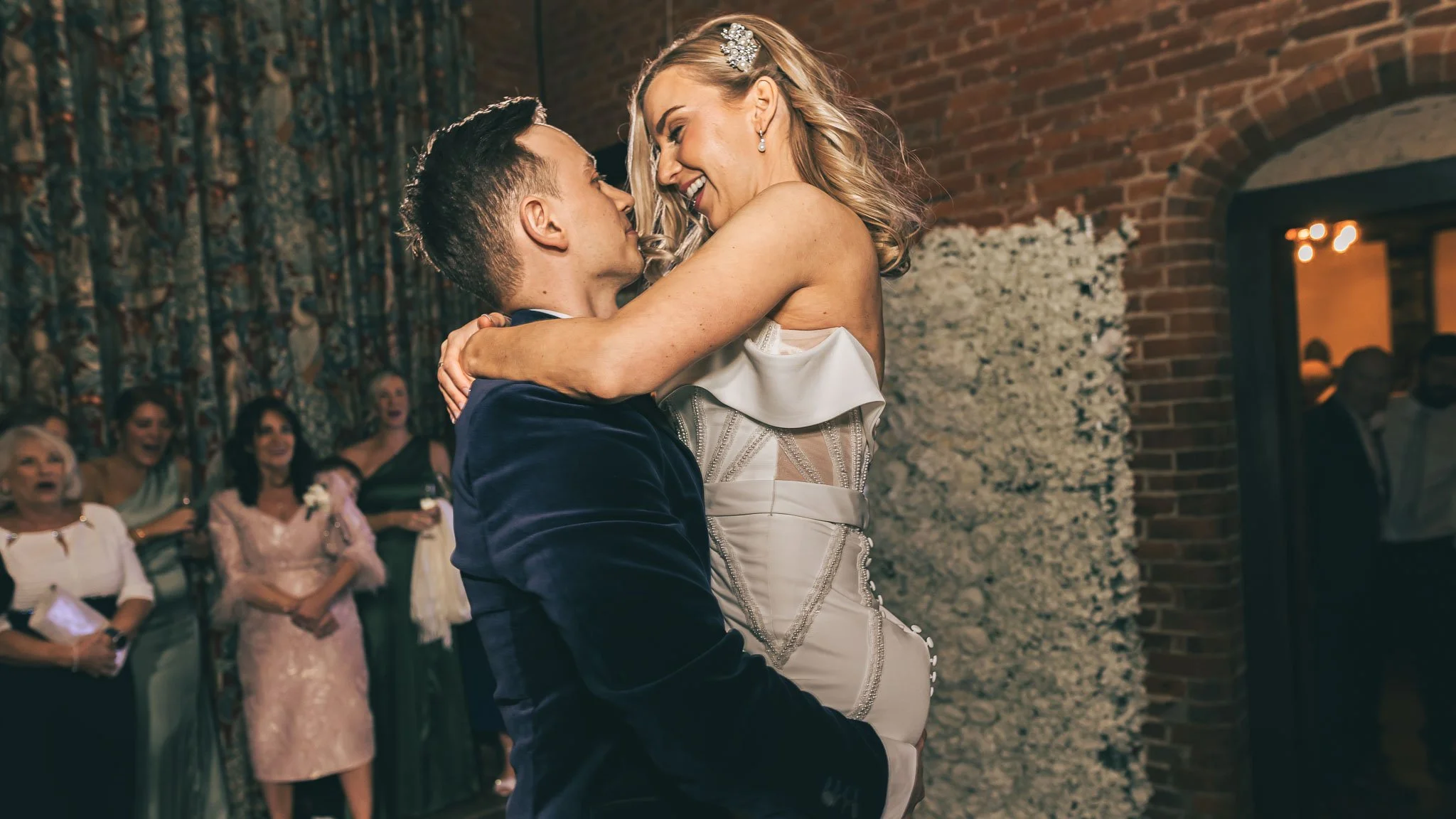 An image from a luxury UK wedding, captured by a wedding photography and videography team from Luke Batchelor Productions.
