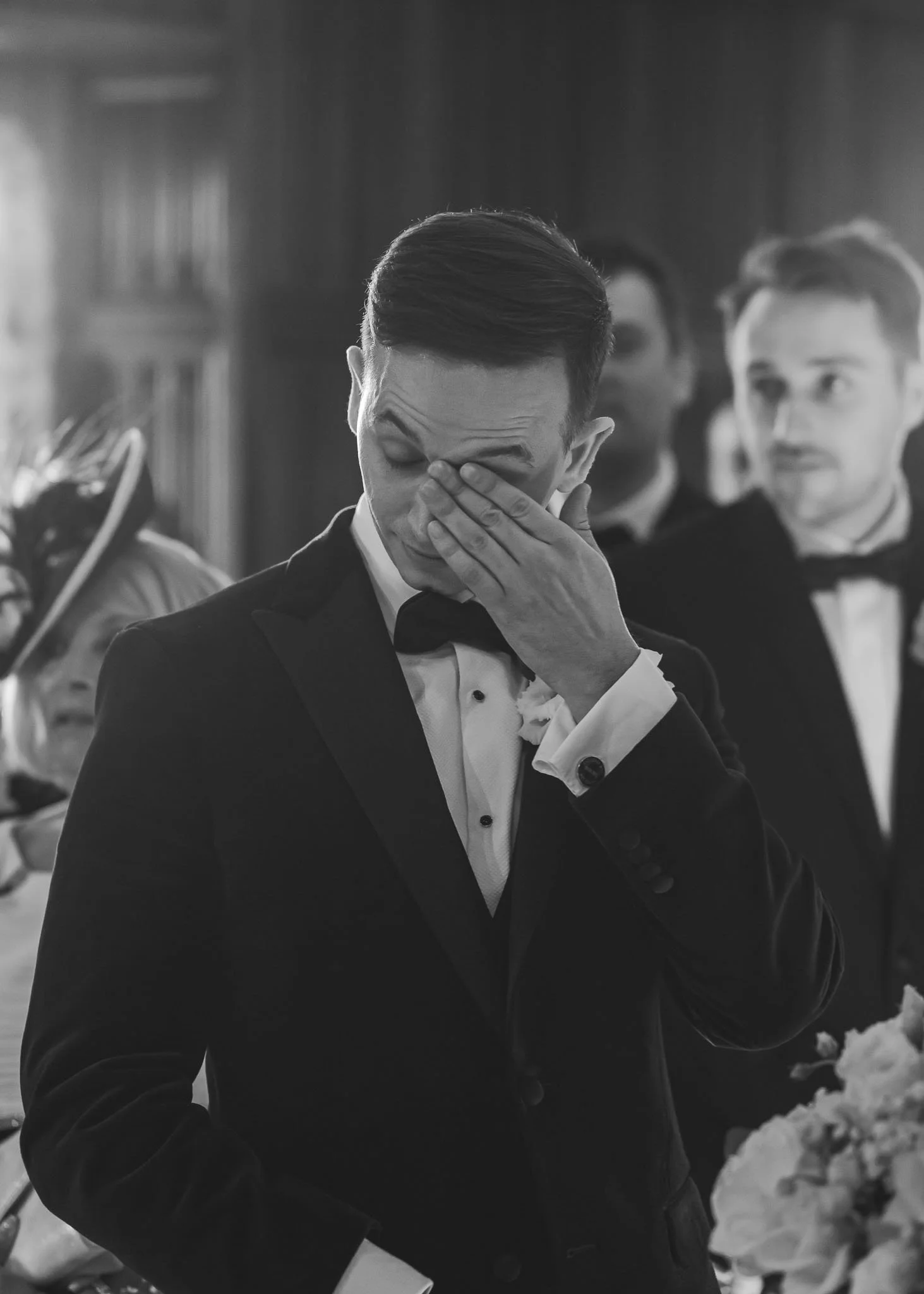 An image from a luxury UK wedding, captured by a wedding photography and videography team from Luke Batchelor Productions.