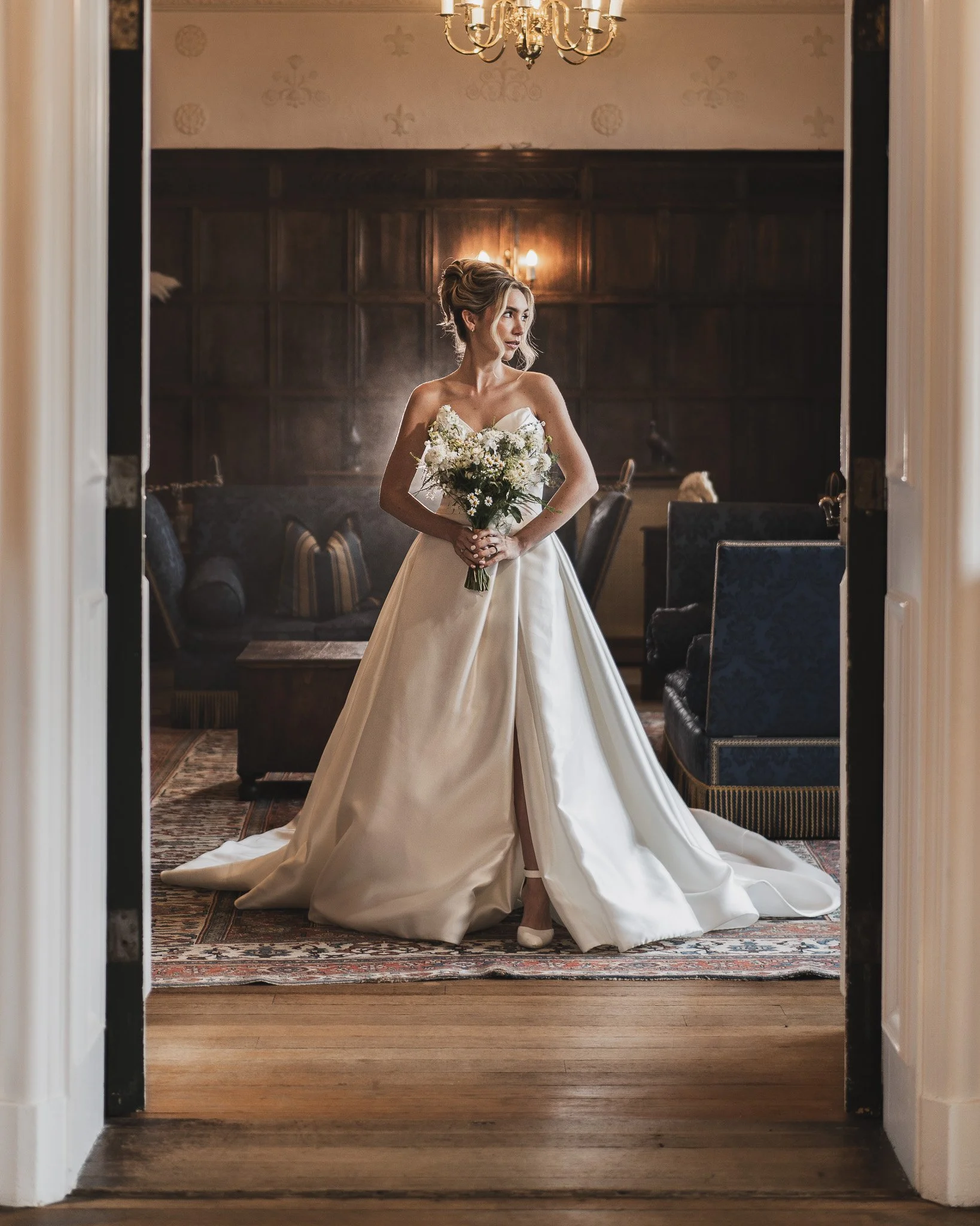 An image from a Holkham Hall wedding film, captured by Norfolk wedding videographer Luke Batchelor Productions.