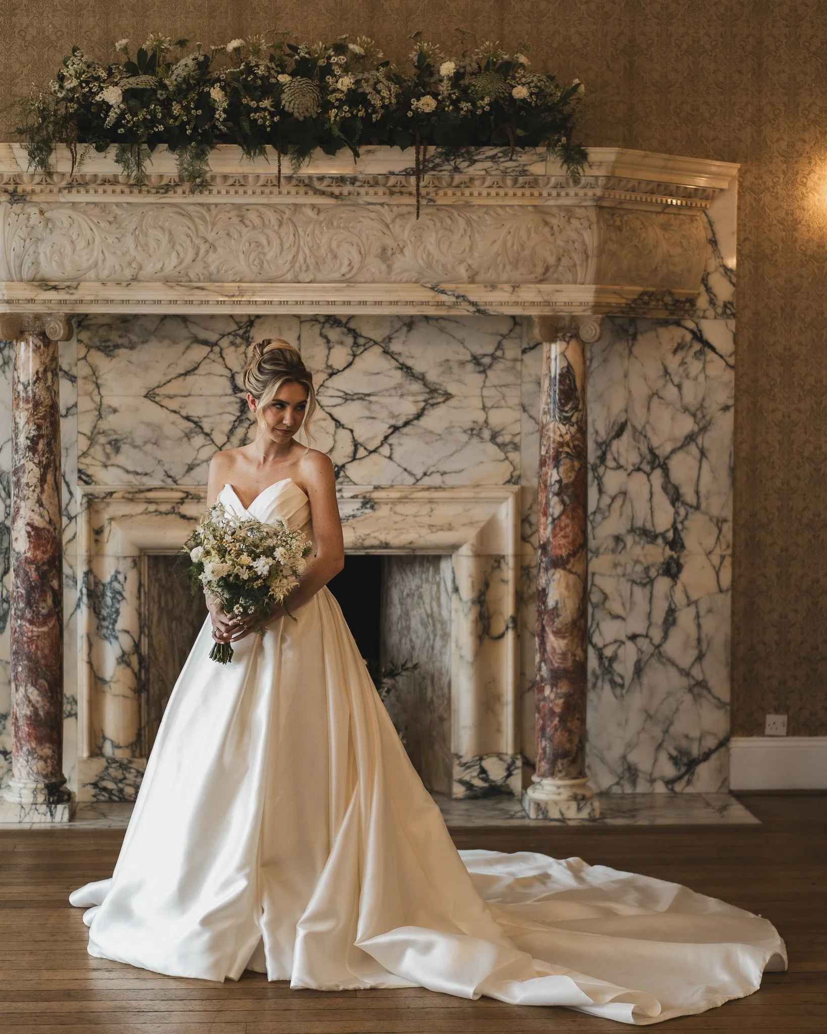 A shot from a wedding at Balcombe Place in Sussex, captured by wedding videographer Luke Batchelor Productions.