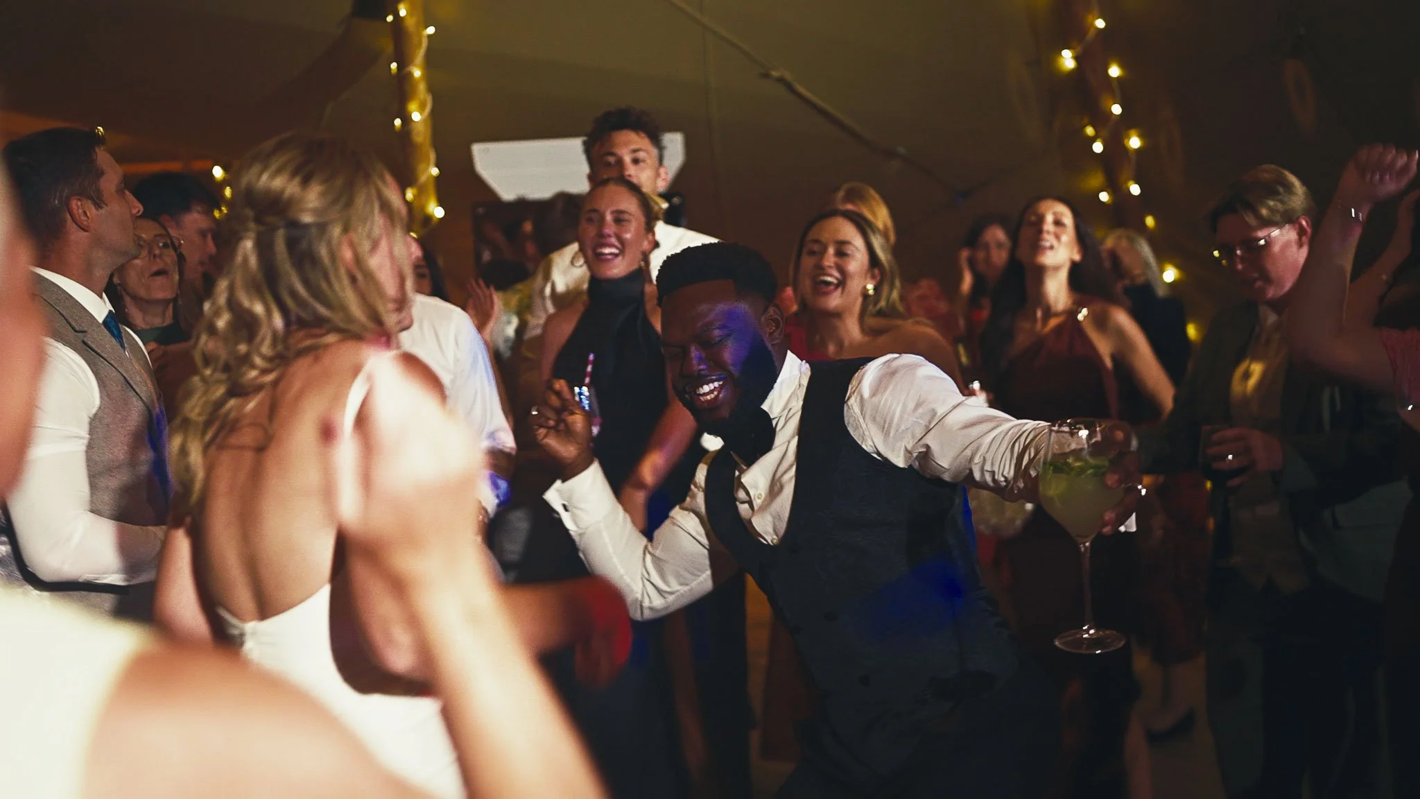 A cinematic wedding videography shot from Mapledurham House, captured by wedding videographer Luke Batchelor Productions