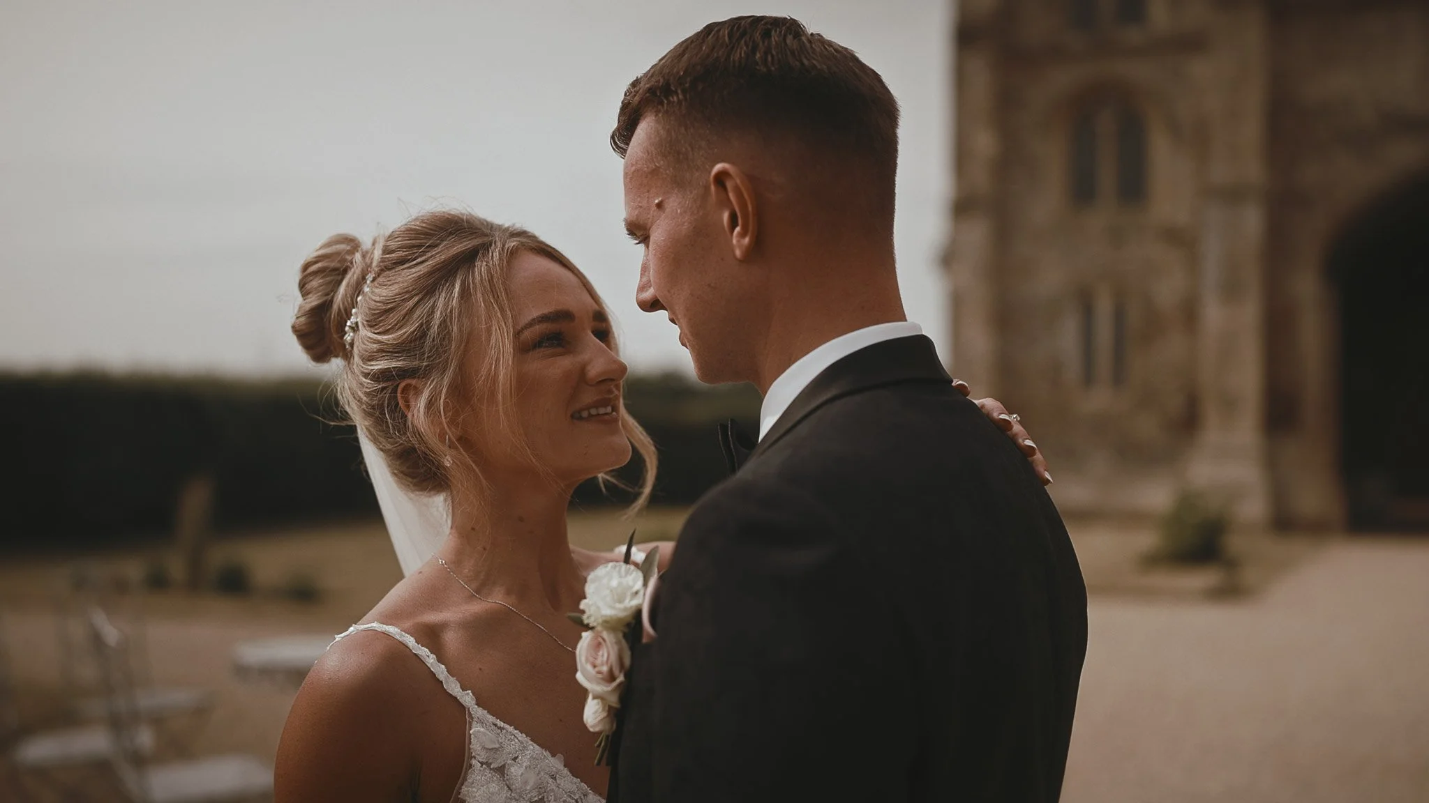 An image of a wedding in Norfolk, captured by wedding videographer Luke Batchelor Productions.