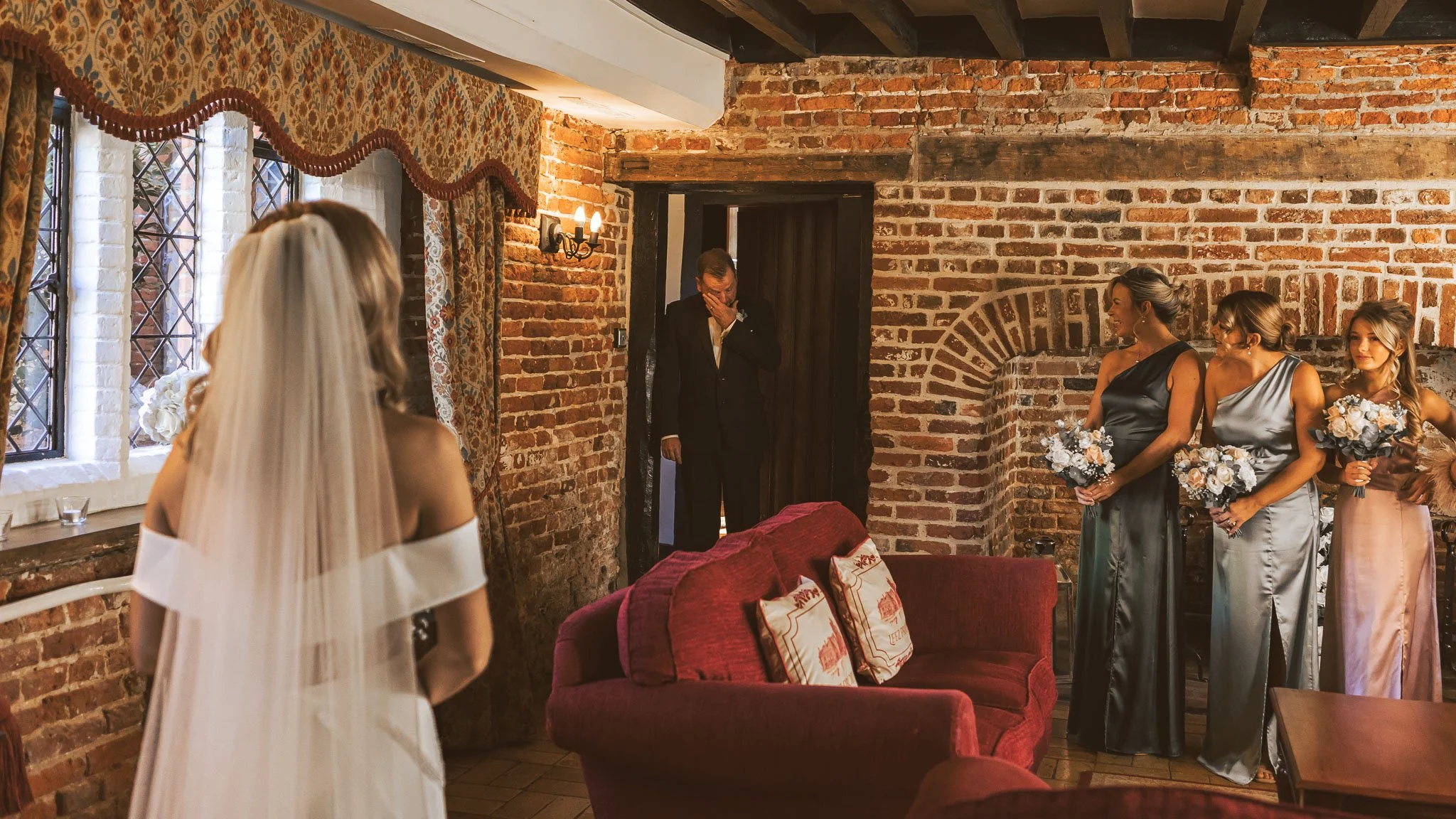 An image from a luxury UK wedding, captured by a wedding photography and videography team from Luke Batchelor Productions.