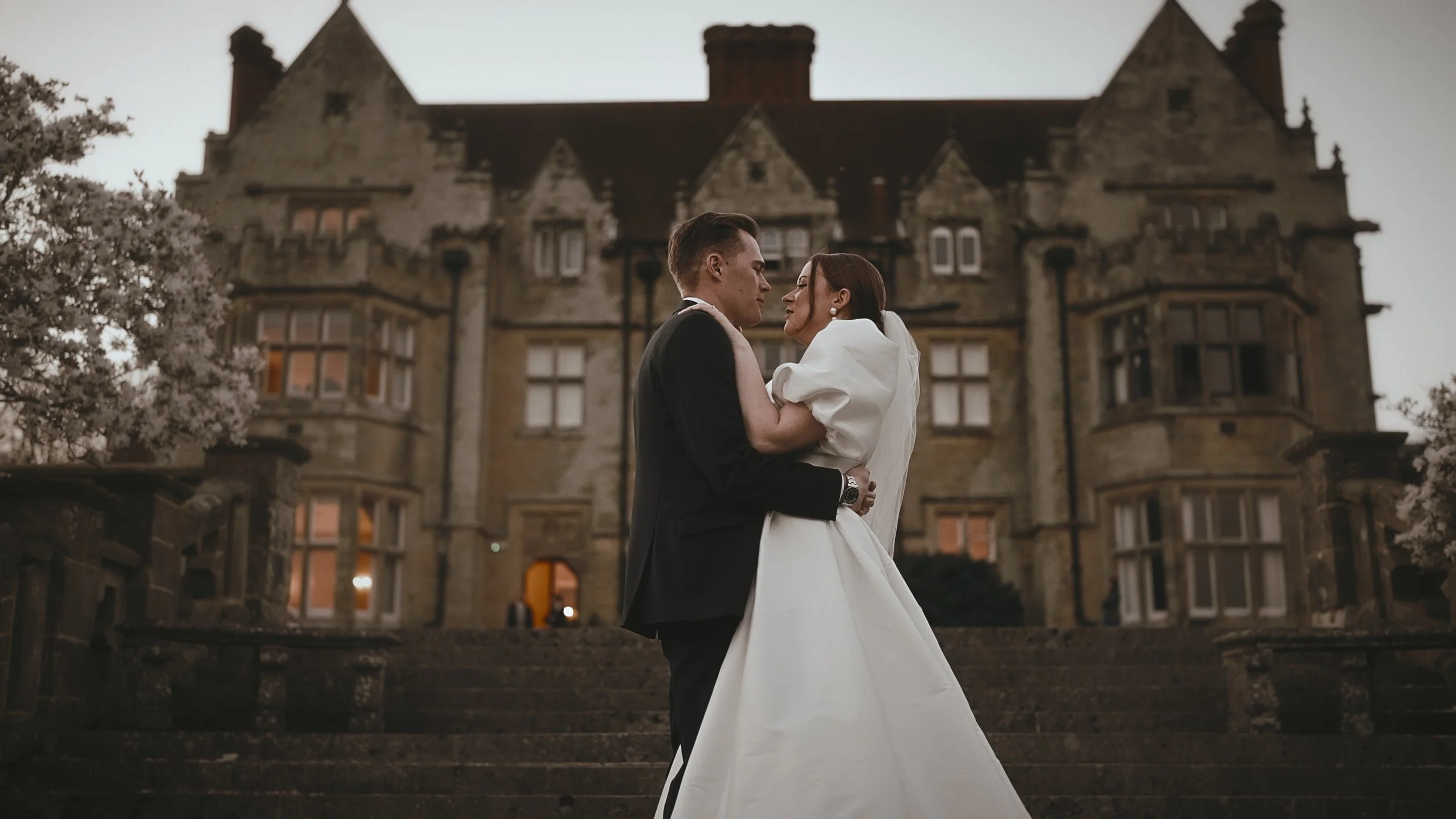 A timeless wedding videography shot, created by UK & Destination wedding videographer Luke Batchelor Productions.