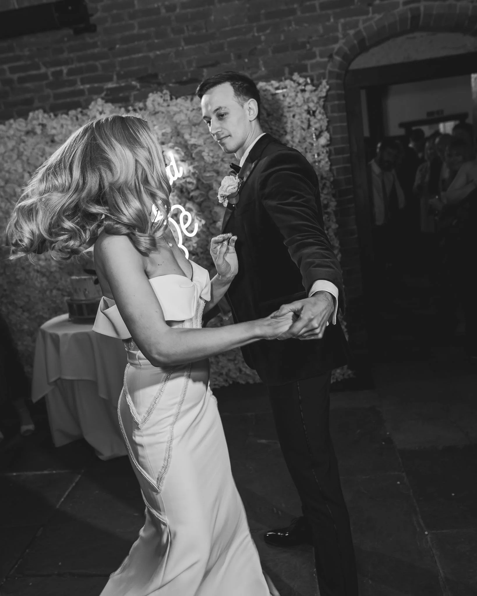 An image from a luxury UK wedding, captured by a wedding photography and videography team from Luke Batchelor Productions.