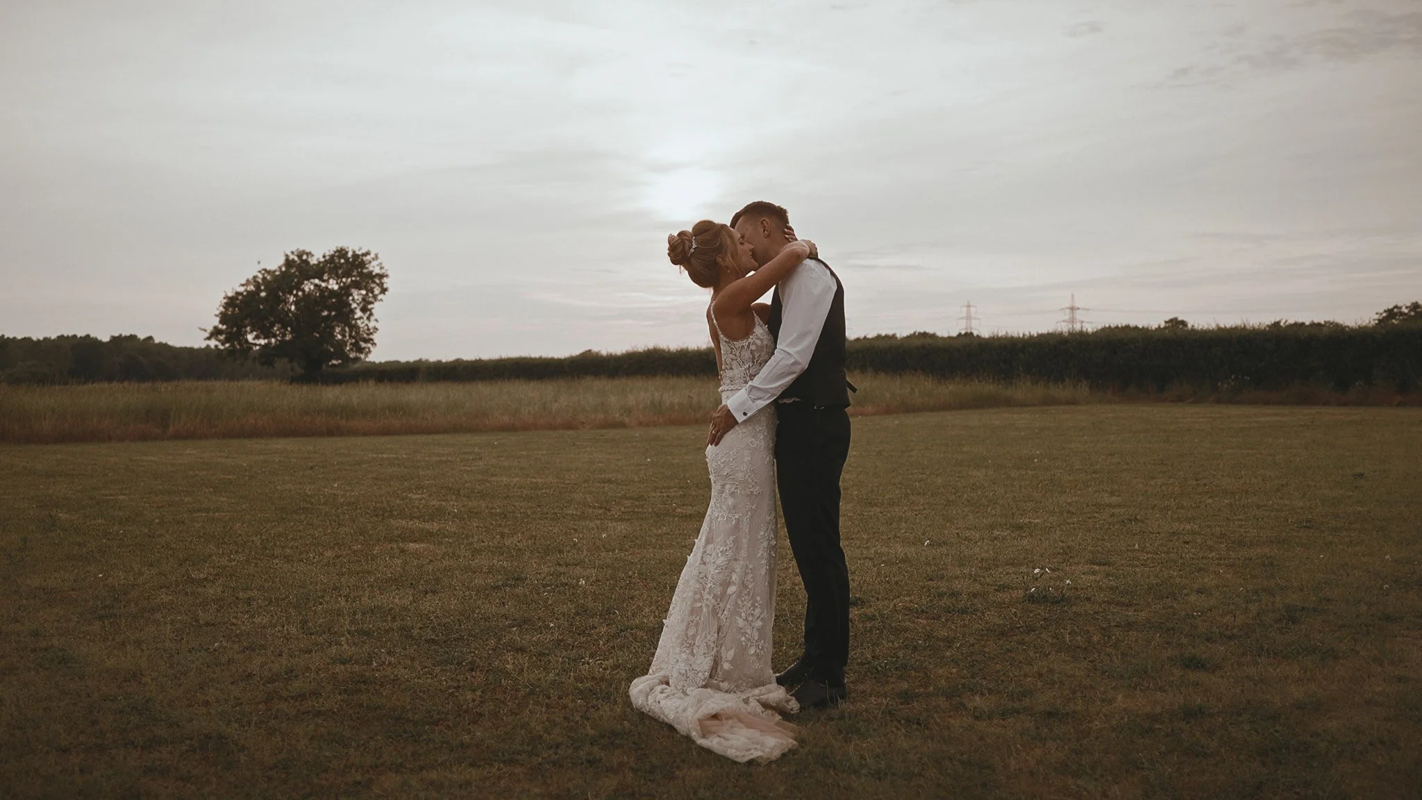 A wedding videography shot from an Oxnead Hall wedding, captured by Norfolk videographer Luke Batchelor Productions.