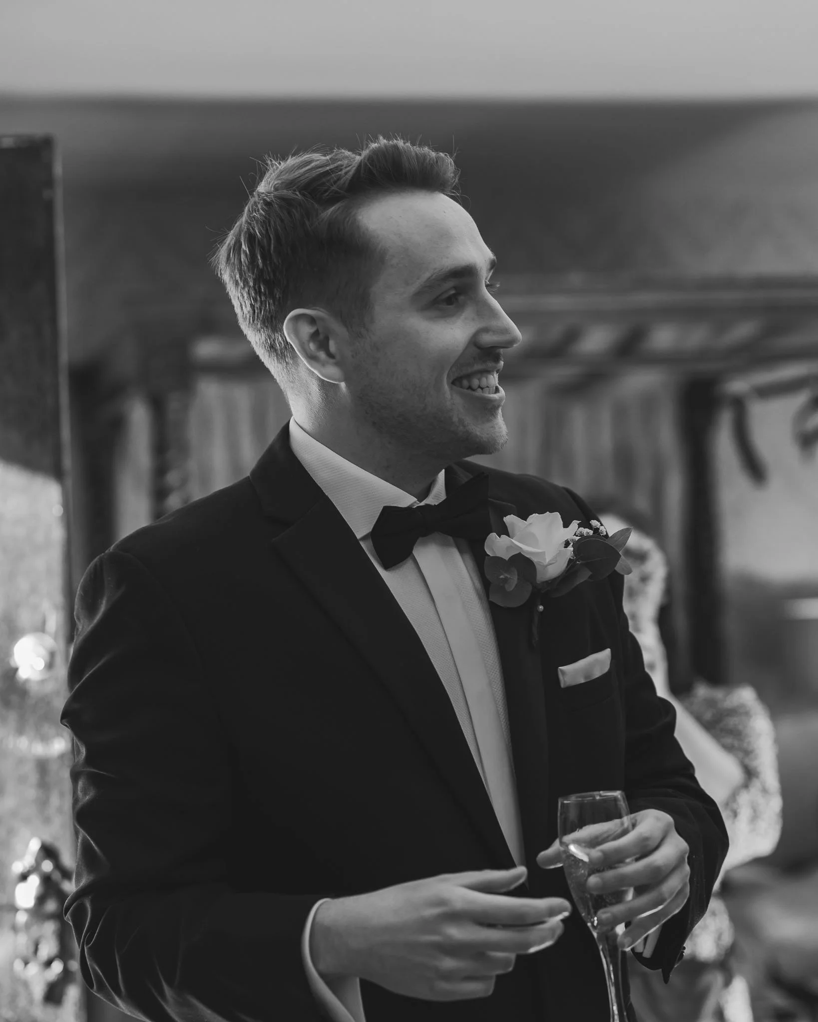 An image from a luxury UK wedding, captured by a wedding photography and videography team from Luke Batchelor Productions.