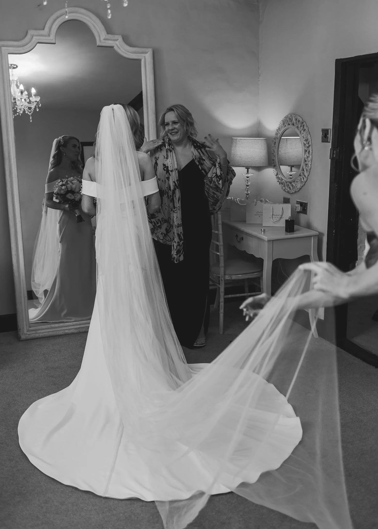 An image from a luxury UK wedding, captured by a wedding photography and videography team from Luke Batchelor Productions.