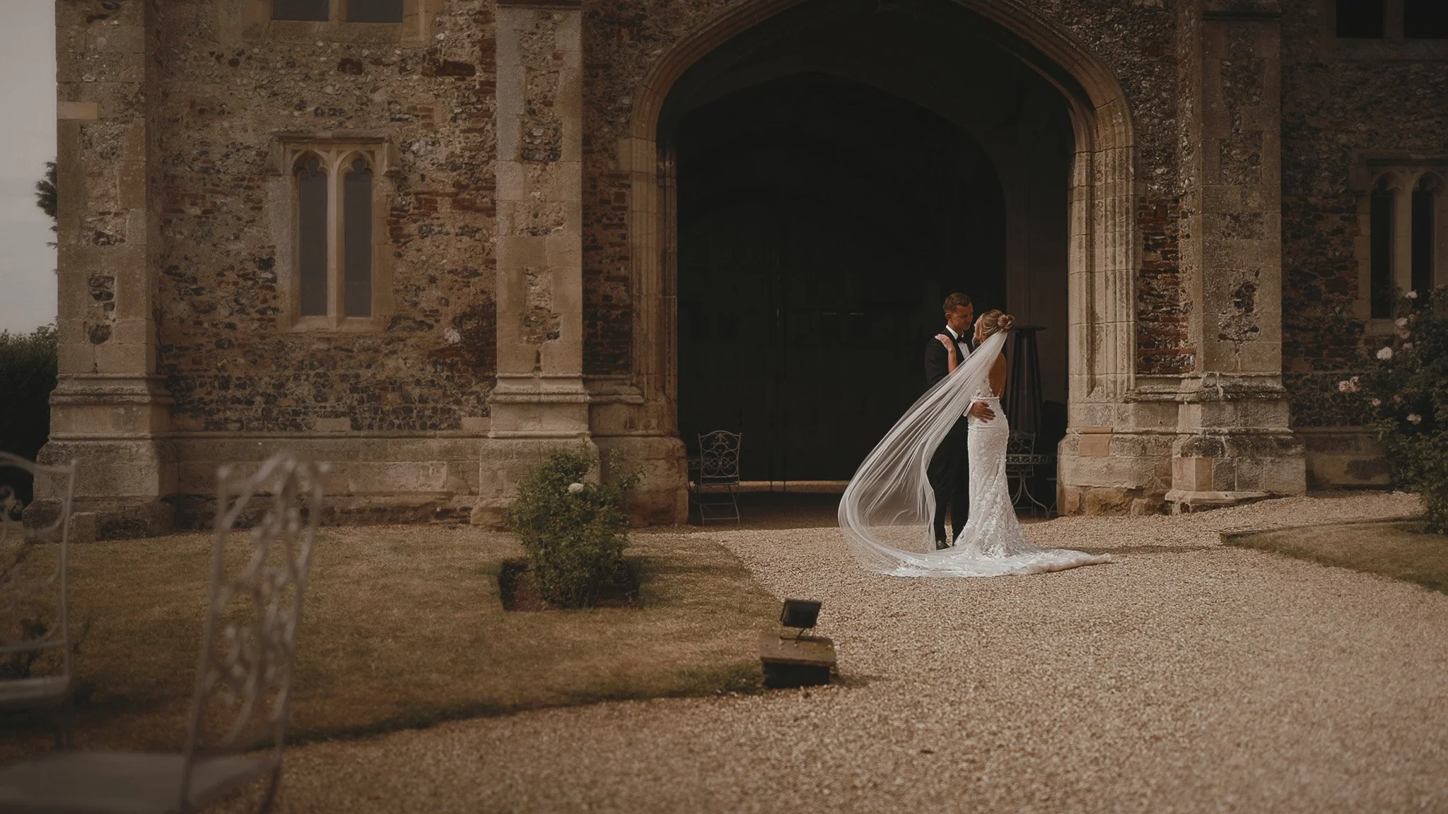 An image of a wedding in Norfolk, captured by wedding videographer Luke Batchelor Productions.