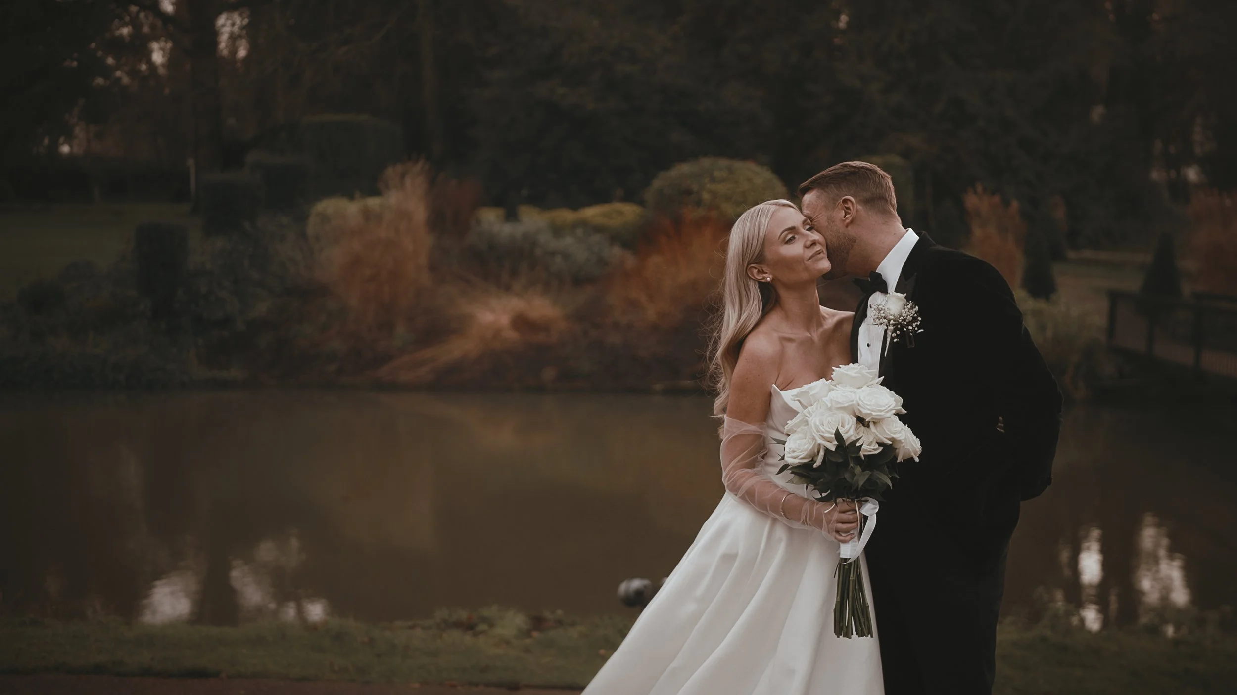 An elegant wedding videography shot, created by UK & Destination wedding videographer Luke Batchelor Productions