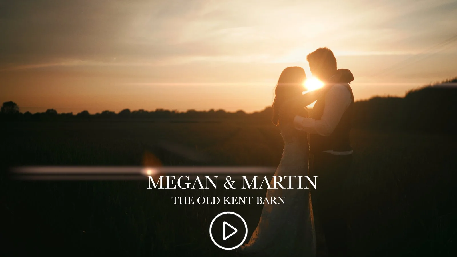 A cinematic wedding film from a black-tie wedding at The Old Kent Barn in Kent.