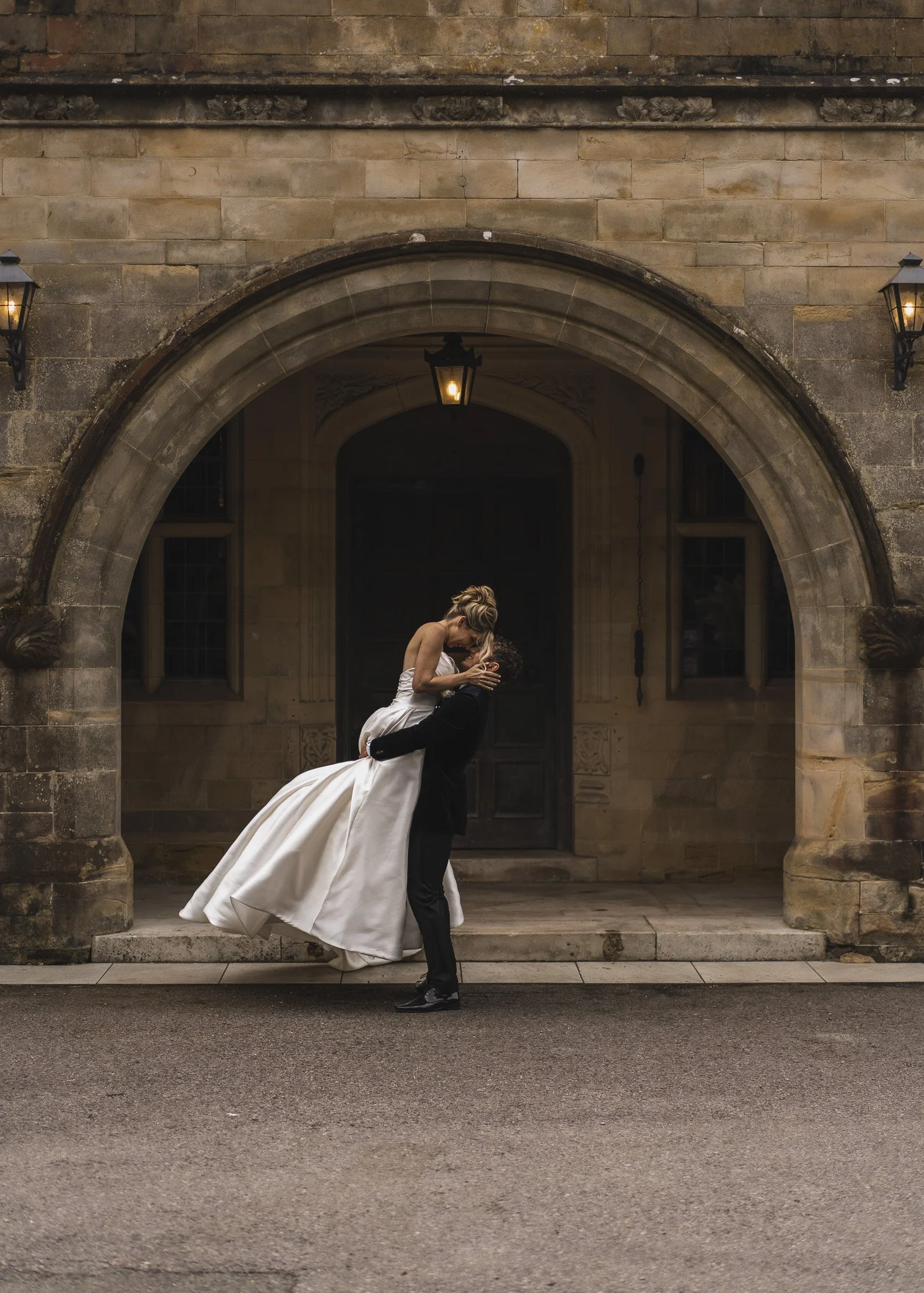 A shot from a wedding at Balcombe Place in Sussex, captured by wedding videographer Luke Batchelor Productions.