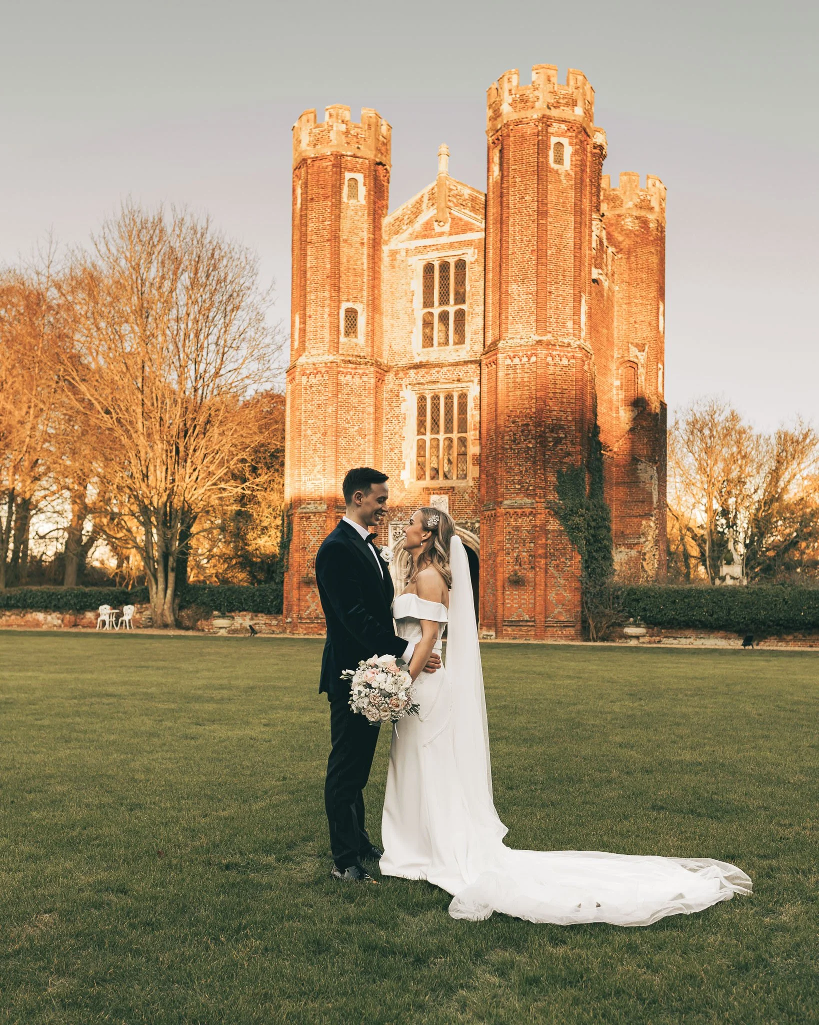 An image from a luxury UK wedding, captured by a wedding photography and videography team from Luke Batchelor Productions.