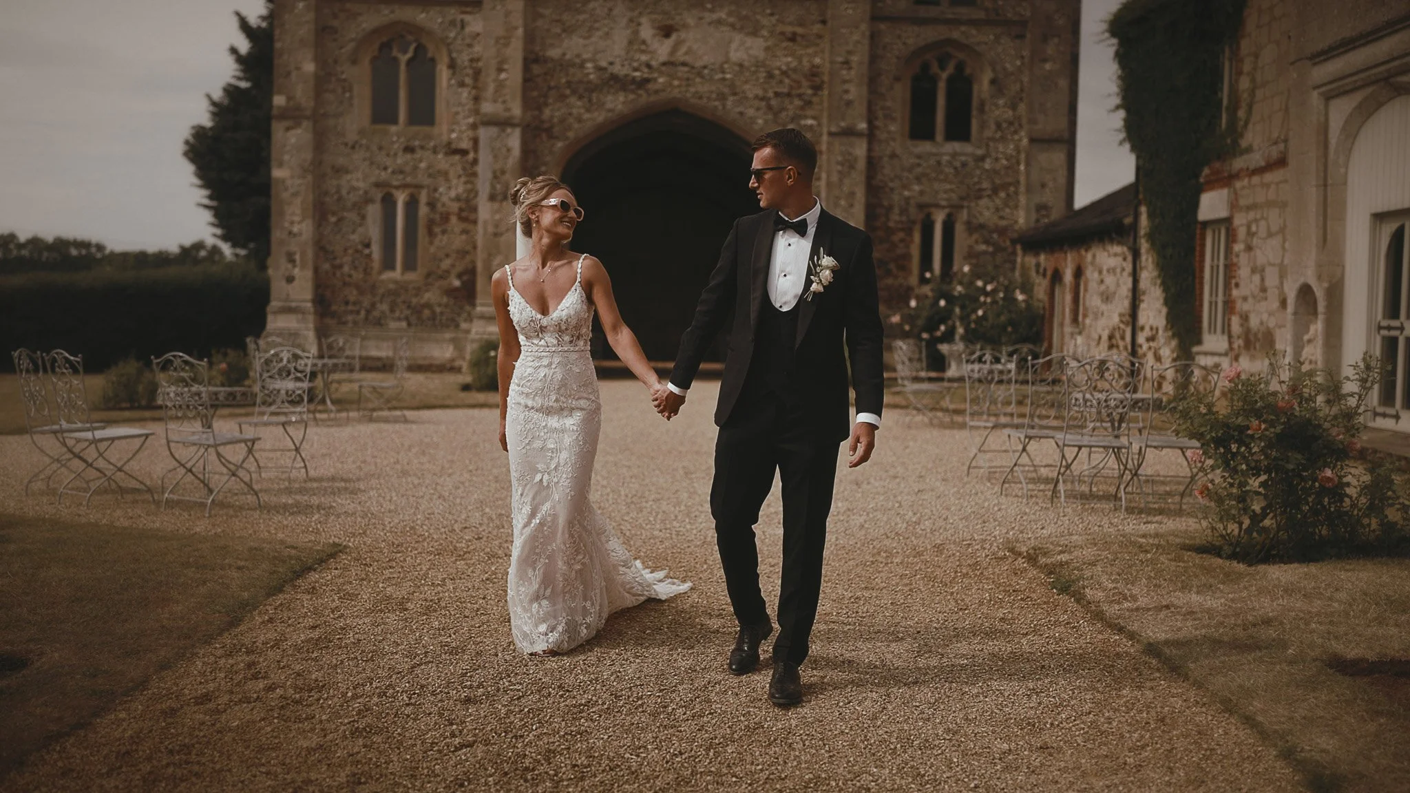 An image of a wedding in Norfolk, captured by wedding videographer Luke Batchelor Productions.