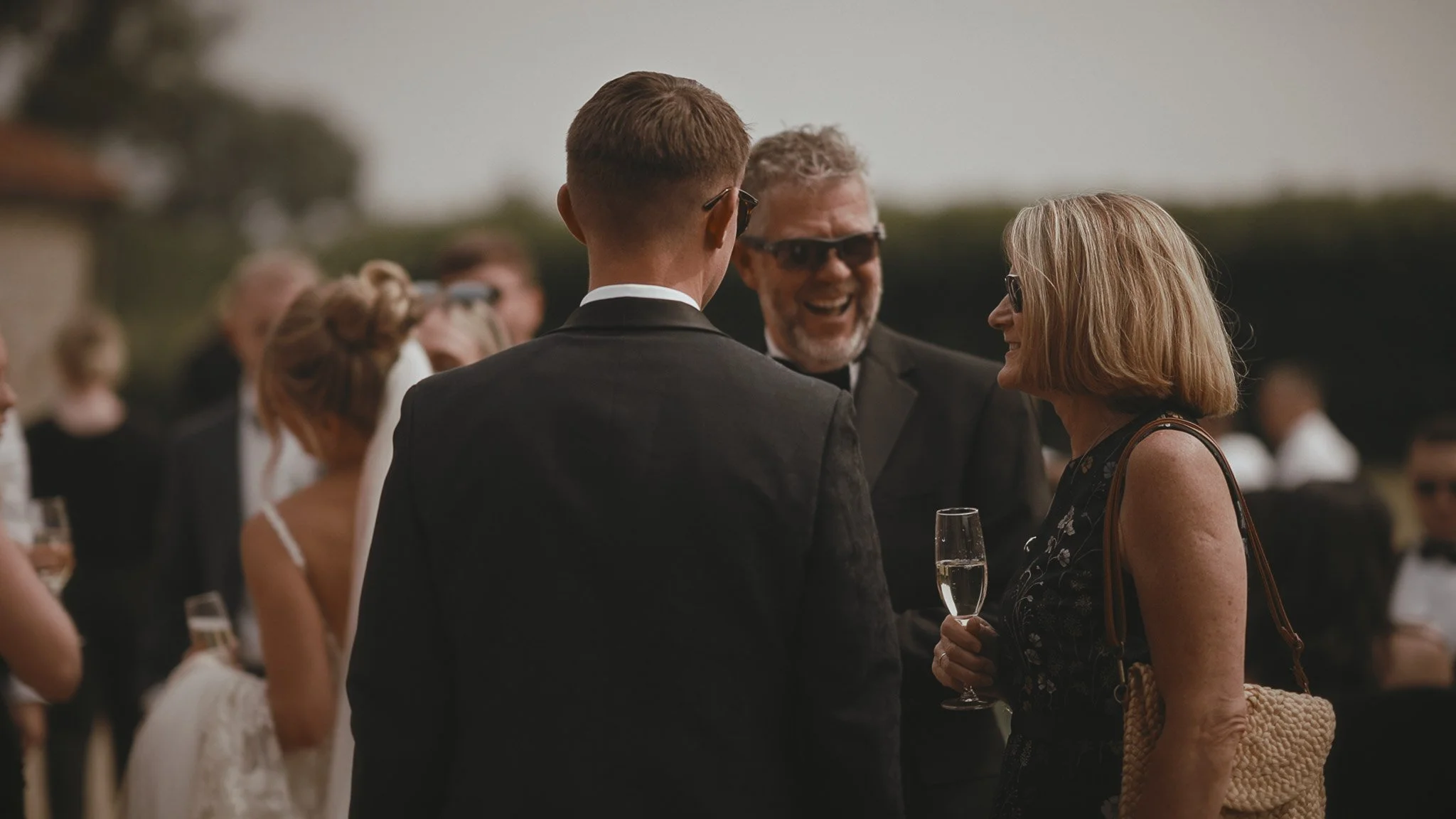 A wedding videography shot from an Oxnead Hall wedding, captured by Norfolk videographer Luke Batchelor Productions.