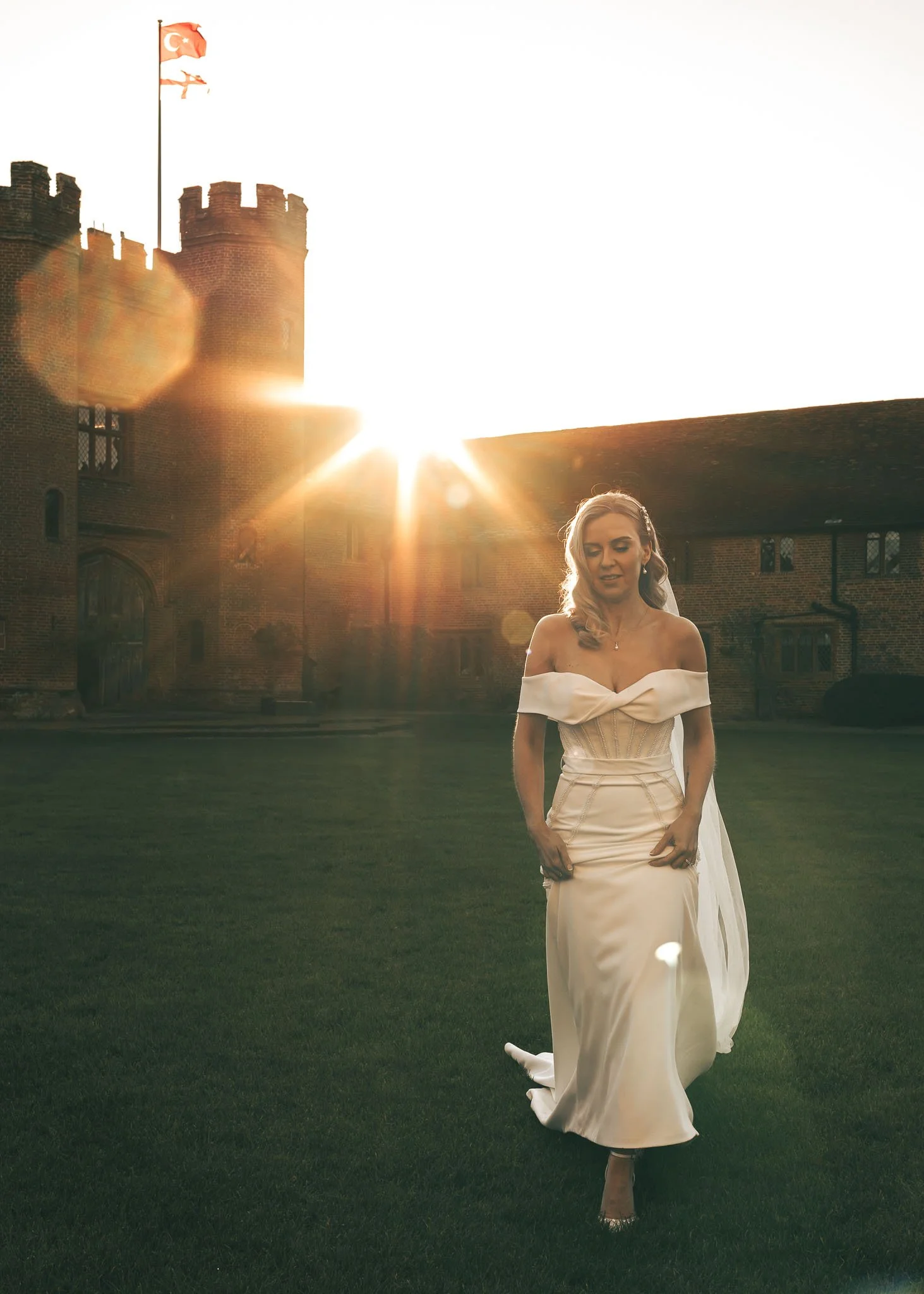 An image from a luxury UK wedding, captured by a wedding photography and videography team from Luke Batchelor Productions.