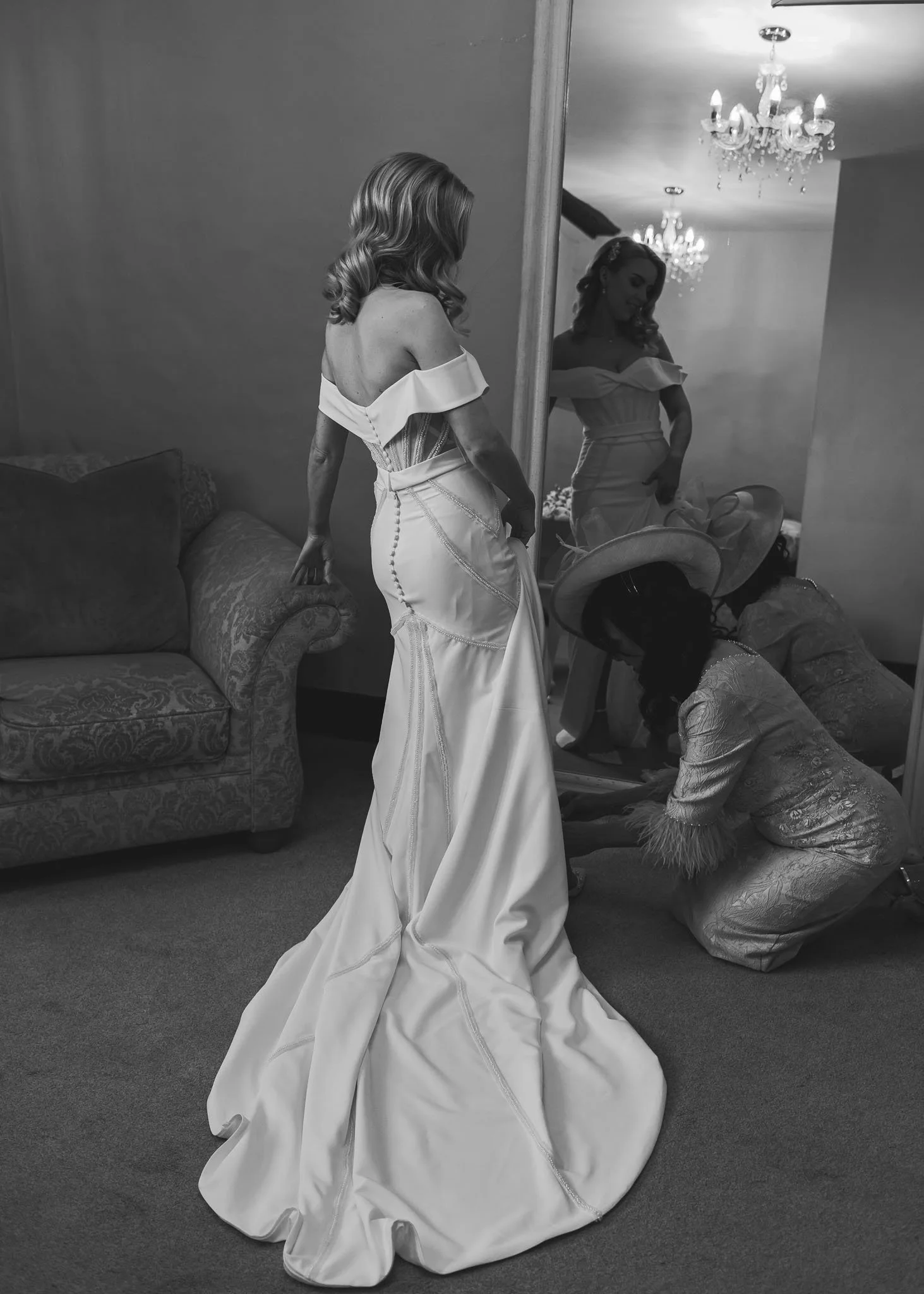 An image from a luxury UK wedding, captured by a wedding photography and videography team from Luke Batchelor Productions.