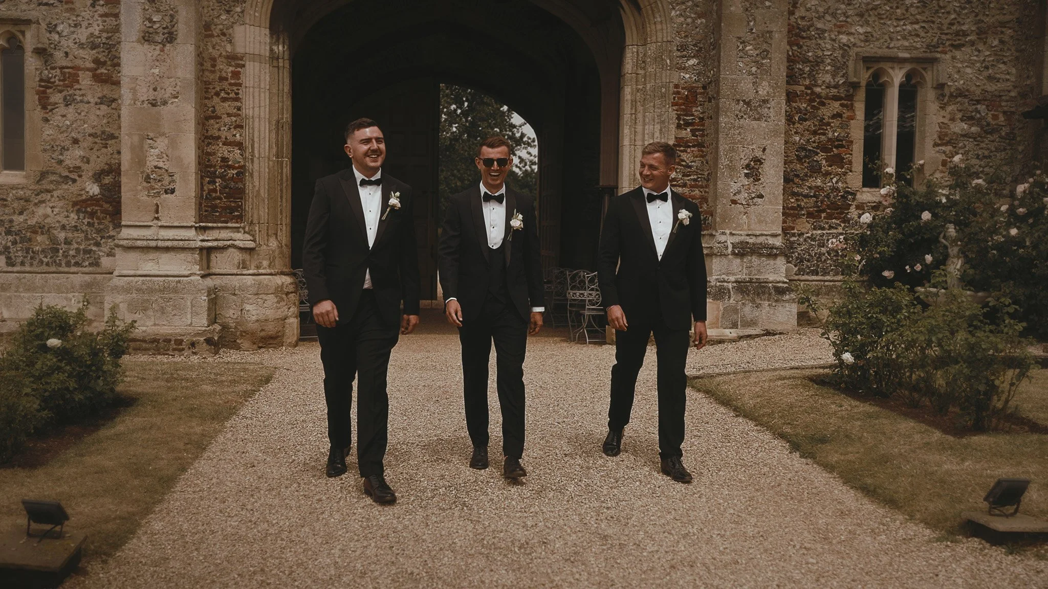 An image of a wedding in Norfolk, captured by wedding videographer Luke Batchelor Productions.