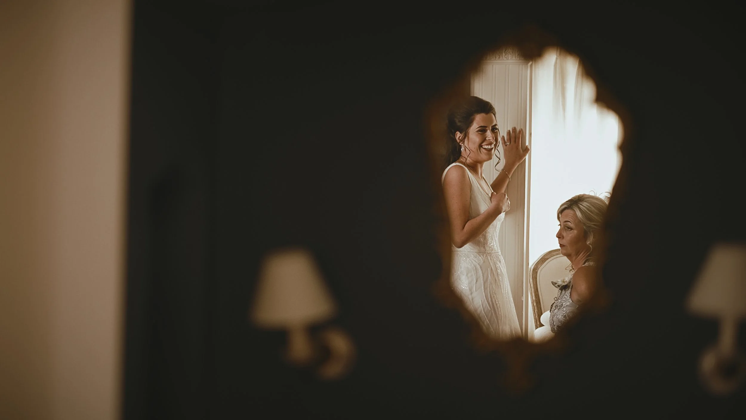 A cinematic wedding videography shot from a Pylewell Park wedding in Hampshire, captured by Luke Batchelor Productions.