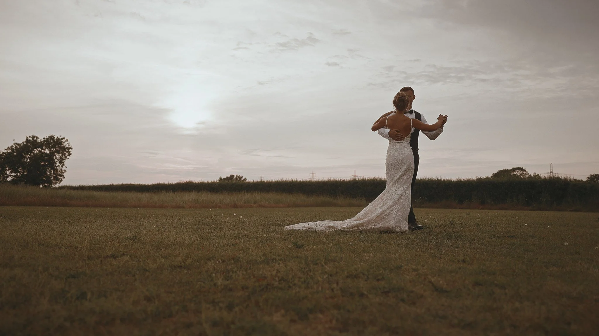 An image of a wedding in Norfolk, captured by wedding videographer Luke Batchelor Productions.