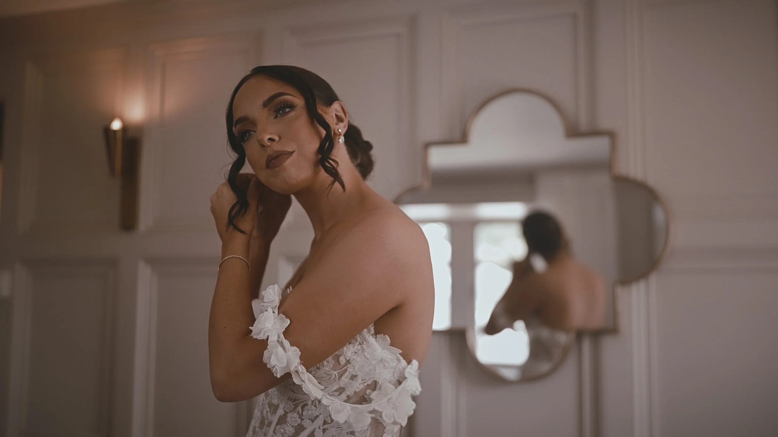 An elegant wedding videography shot, created by UK & Destination wedding videographer Luke Batchelor Productions