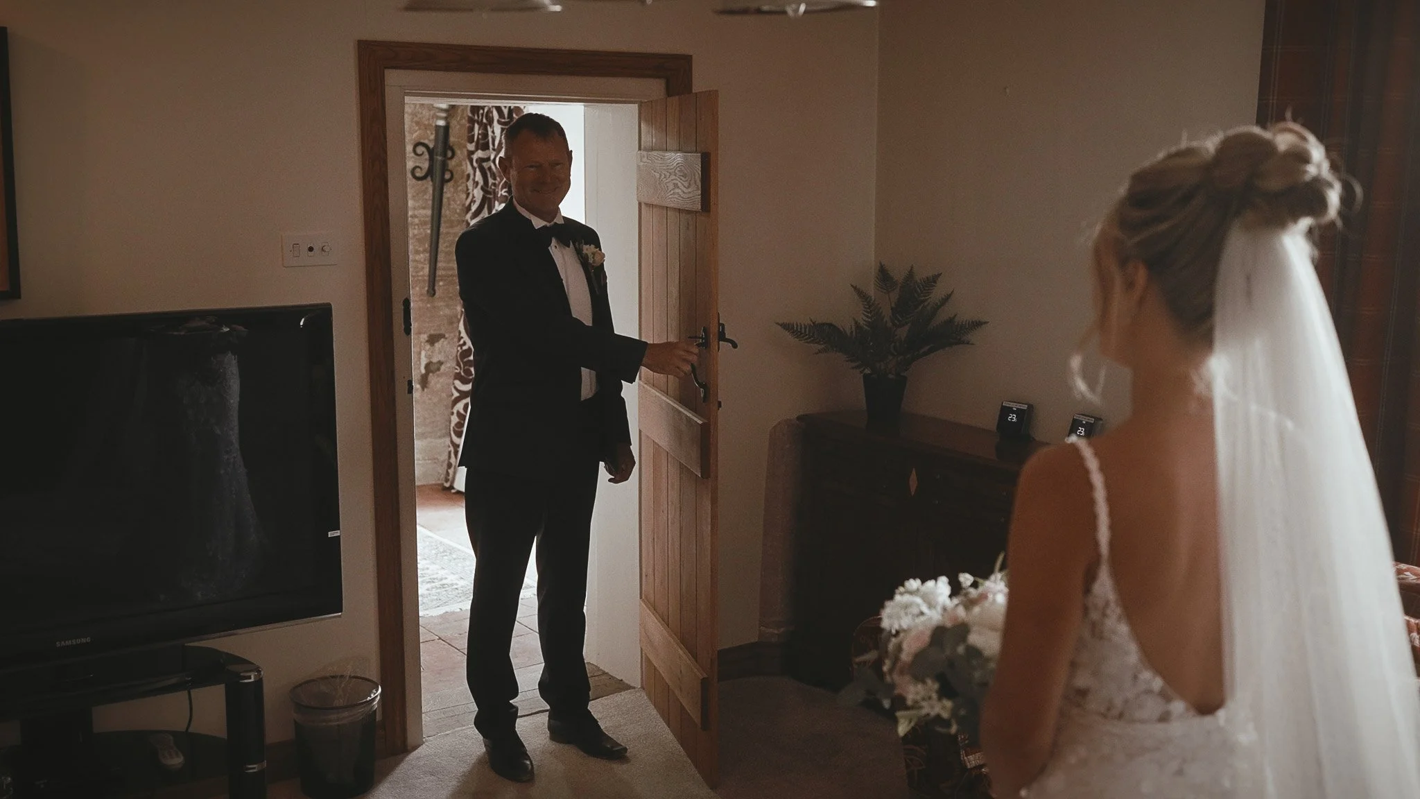 An image of a wedding in Norfolk, captured by wedding videographer Luke Batchelor Productions.