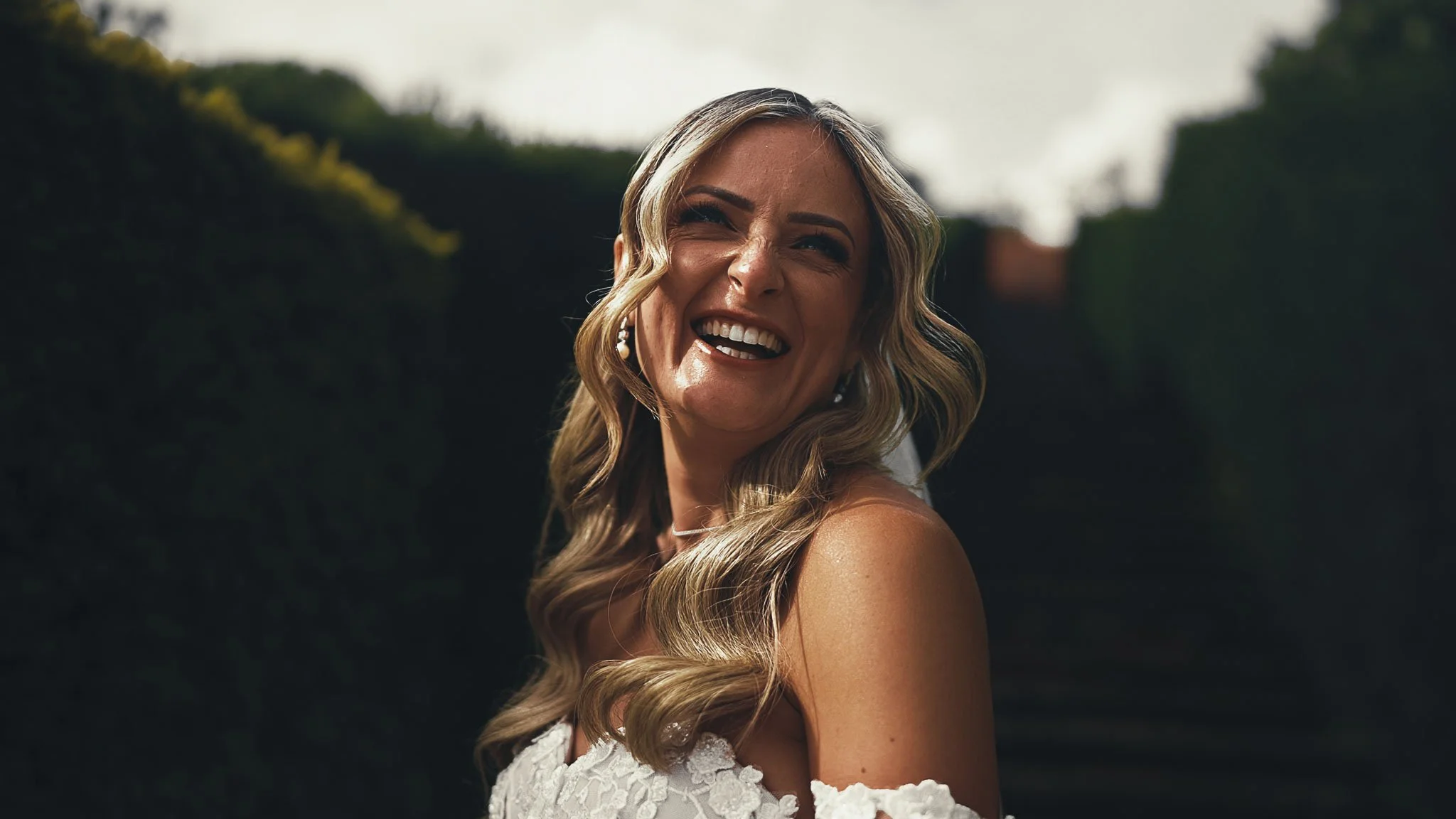 A wedding videography shot from a luxury black-tie wedding at Port Lympne Hotel, captured by videographer Luke Batchelor Productions.