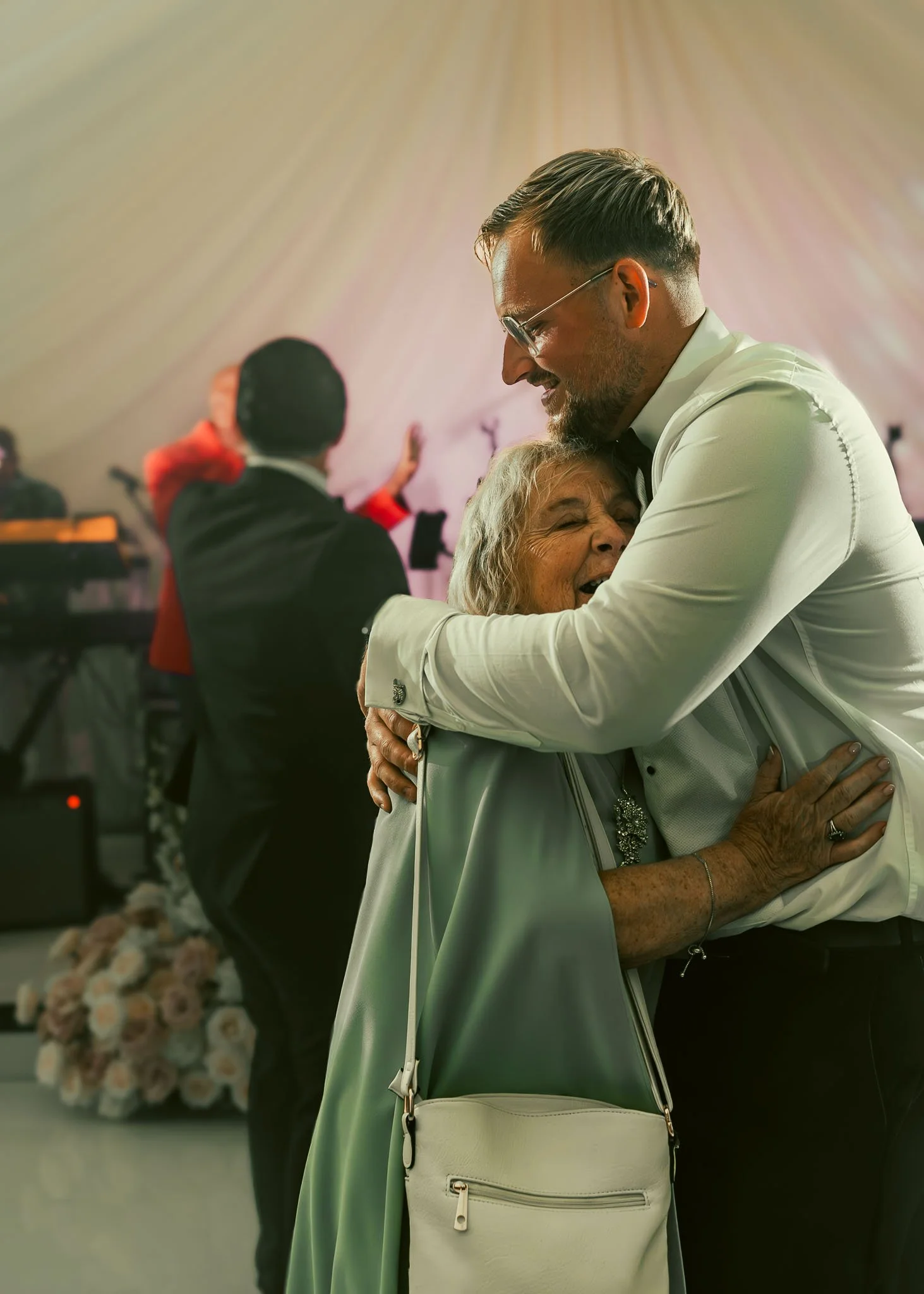 An image from a luxury UK wedding, captured by a wedding photography and videography team from Luke Batchelor Productions.
