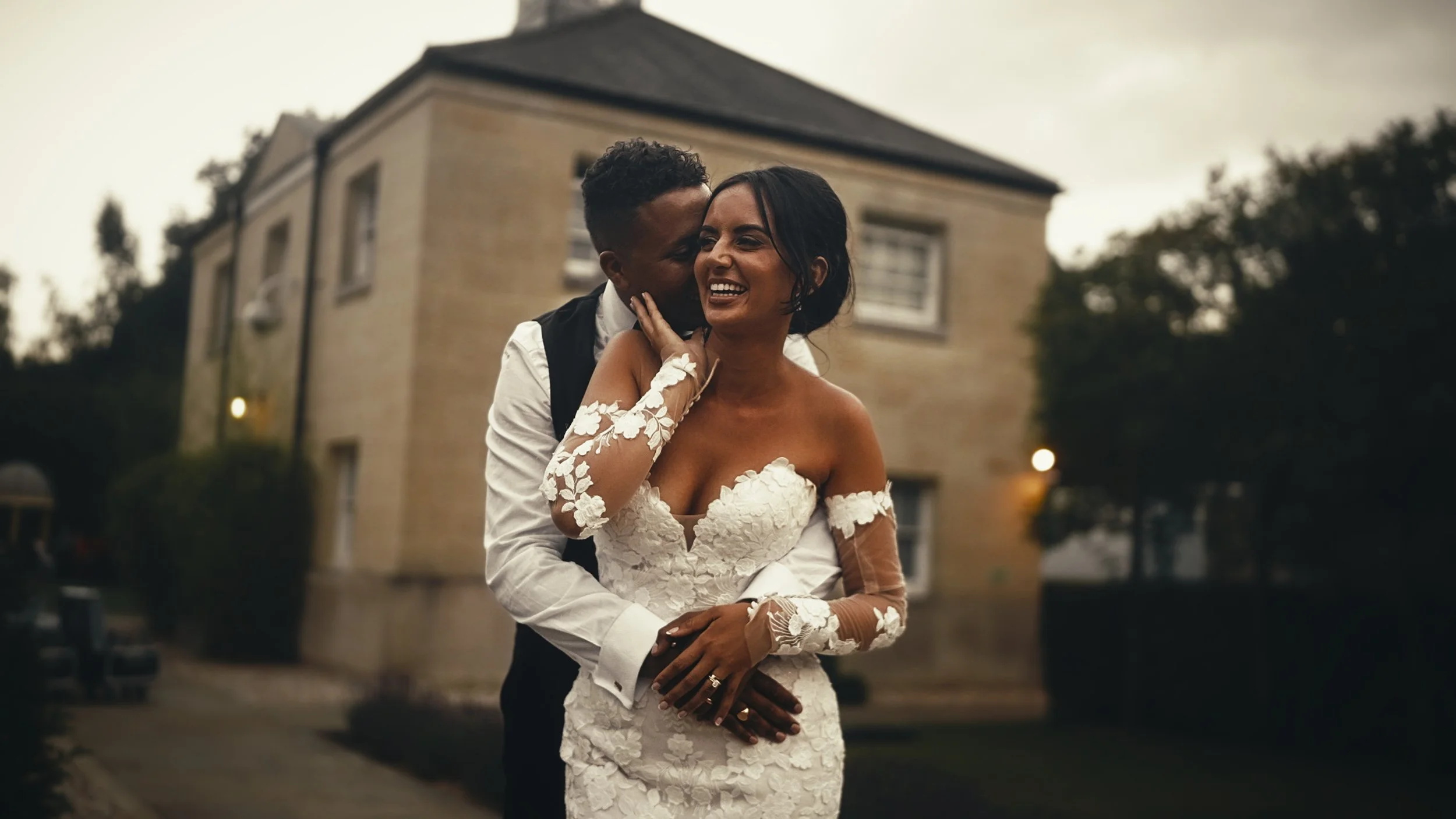 An editorial wedding videography shot, created by UK & Destination wedding videographer Luke Batchelor Productions