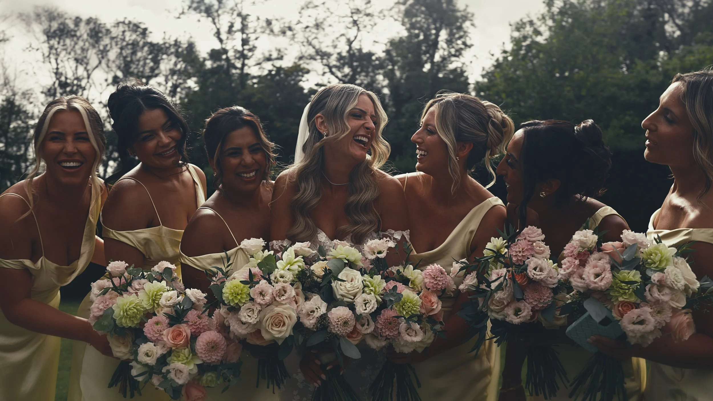 An editorial style wedding videography shot from a Buckinghamshire wedding, captured by videographer Luke Batchelor Productions.