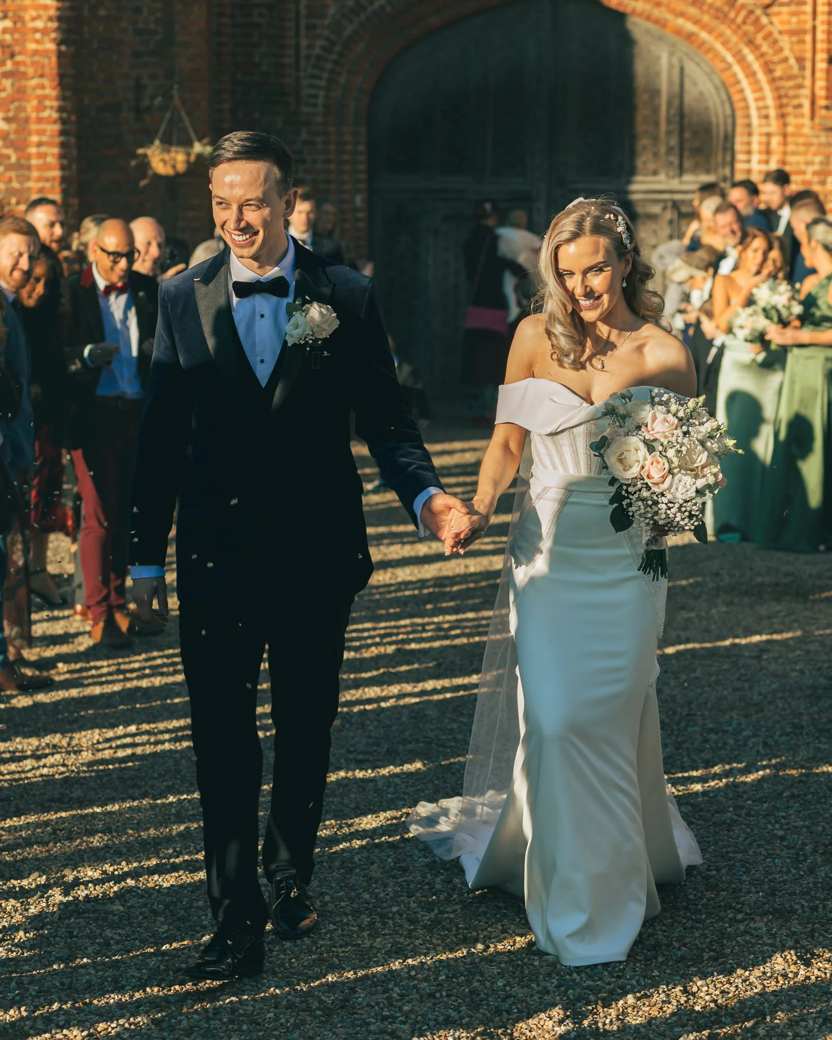 An image from a luxury UK wedding, captured by a wedding photography and videography team from Luke Batchelor Productions.