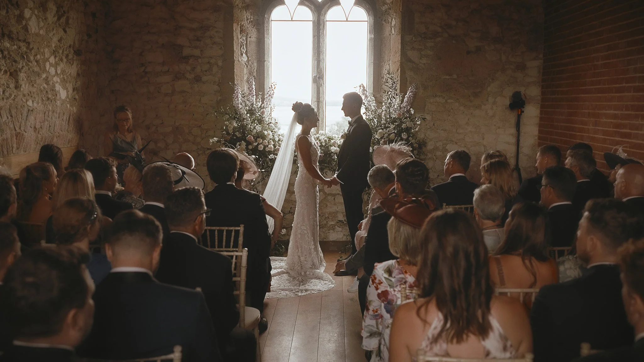 An image of a wedding in Norfolk, captured by wedding videographer Luke Batchelor Productions.