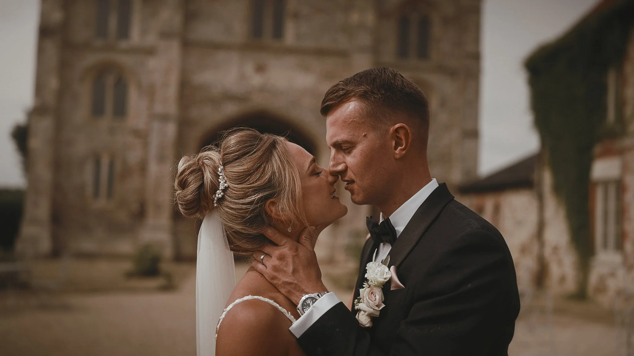 An image of a wedding in Norfolk, captured by wedding videographer Luke Batchelor Productions.