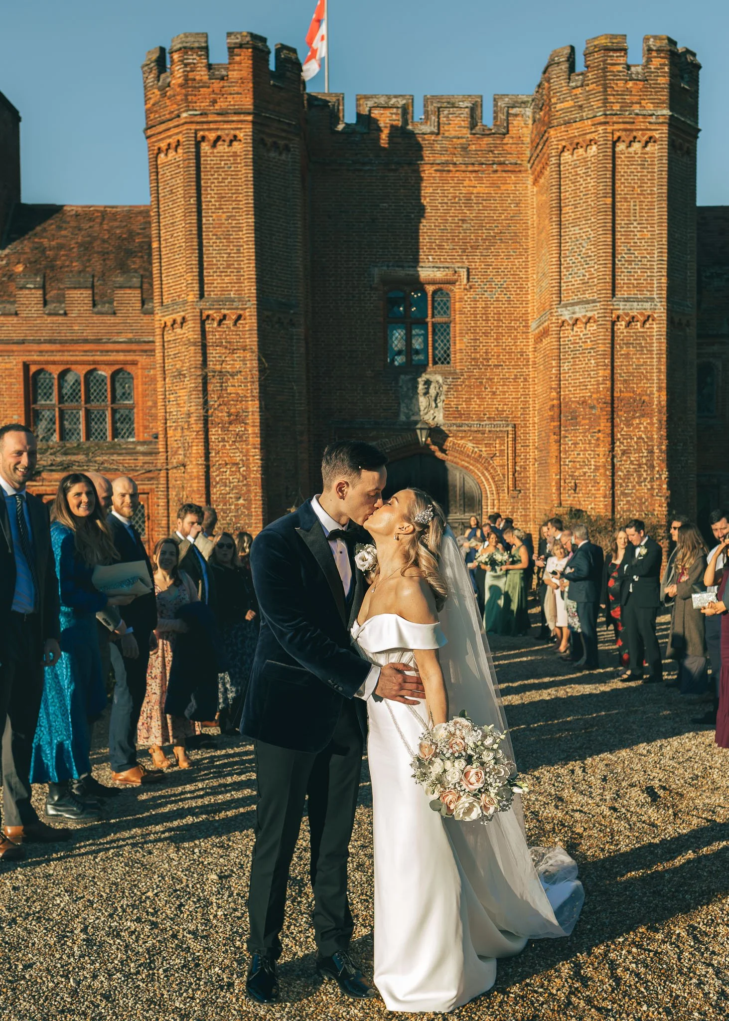 An image from a luxury UK wedding, captured by a wedding photography and videography team from Luke Batchelor Productions.