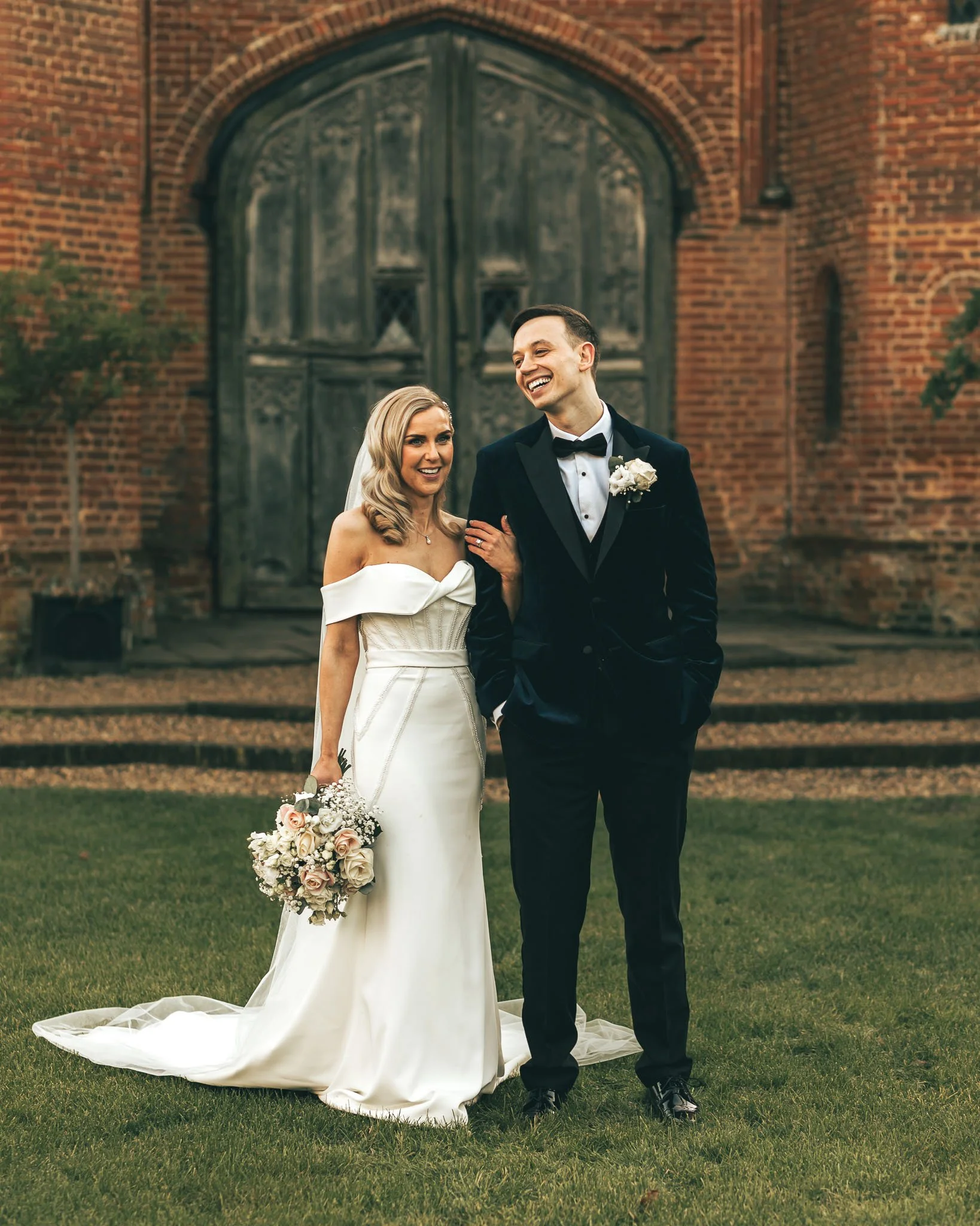 An image from a luxury UK wedding, captured by a wedding photography and videography team from Luke Batchelor Productions.