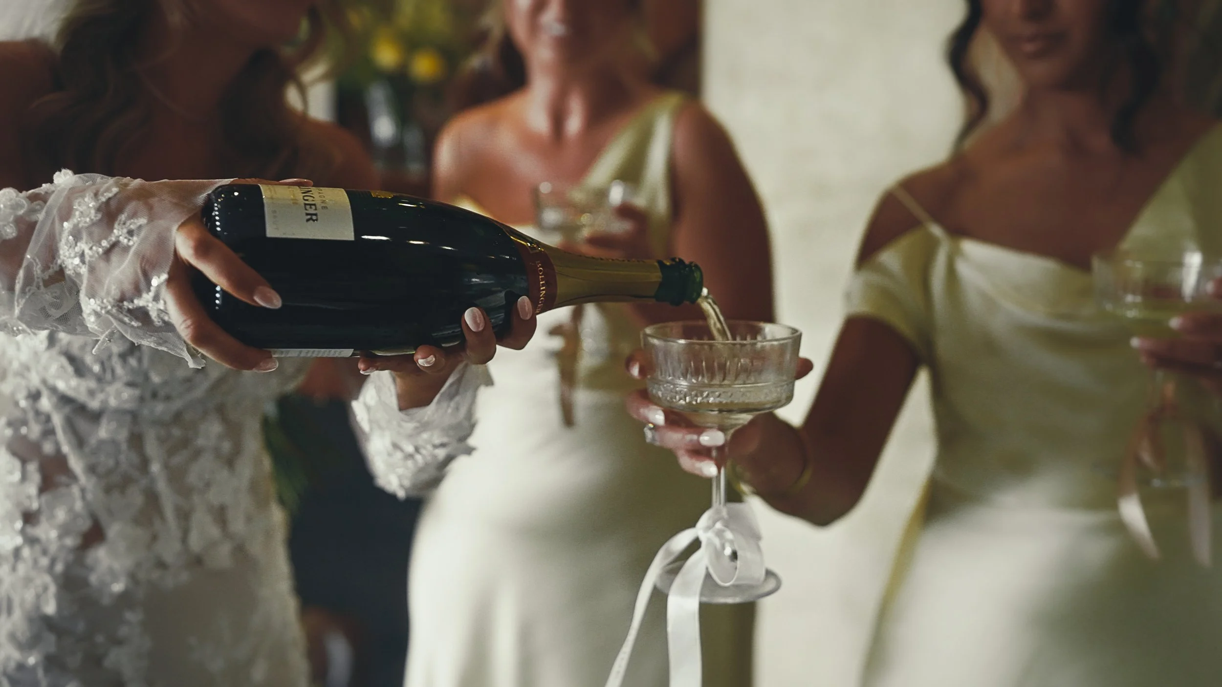 An editorial style wedding videography shot from a Buckinghamshire wedding, captured by videographer Luke Batchelor Productions.