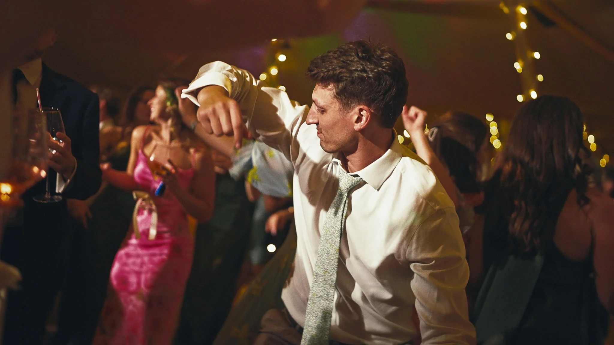A cinematic wedding videography shot from Mapledurham House, captured by wedding videographer Luke Batchelor Productions