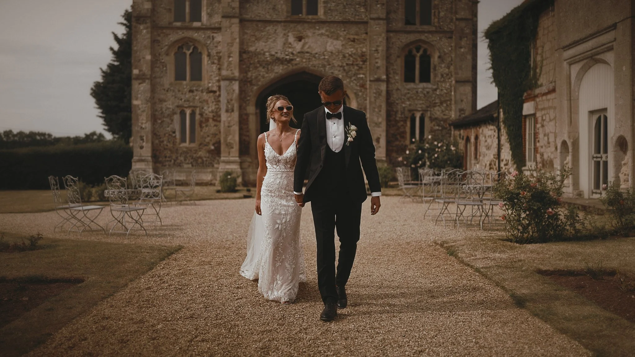 An image of a wedding in Norfolk, captured by wedding videographer Luke Batchelor Productions.