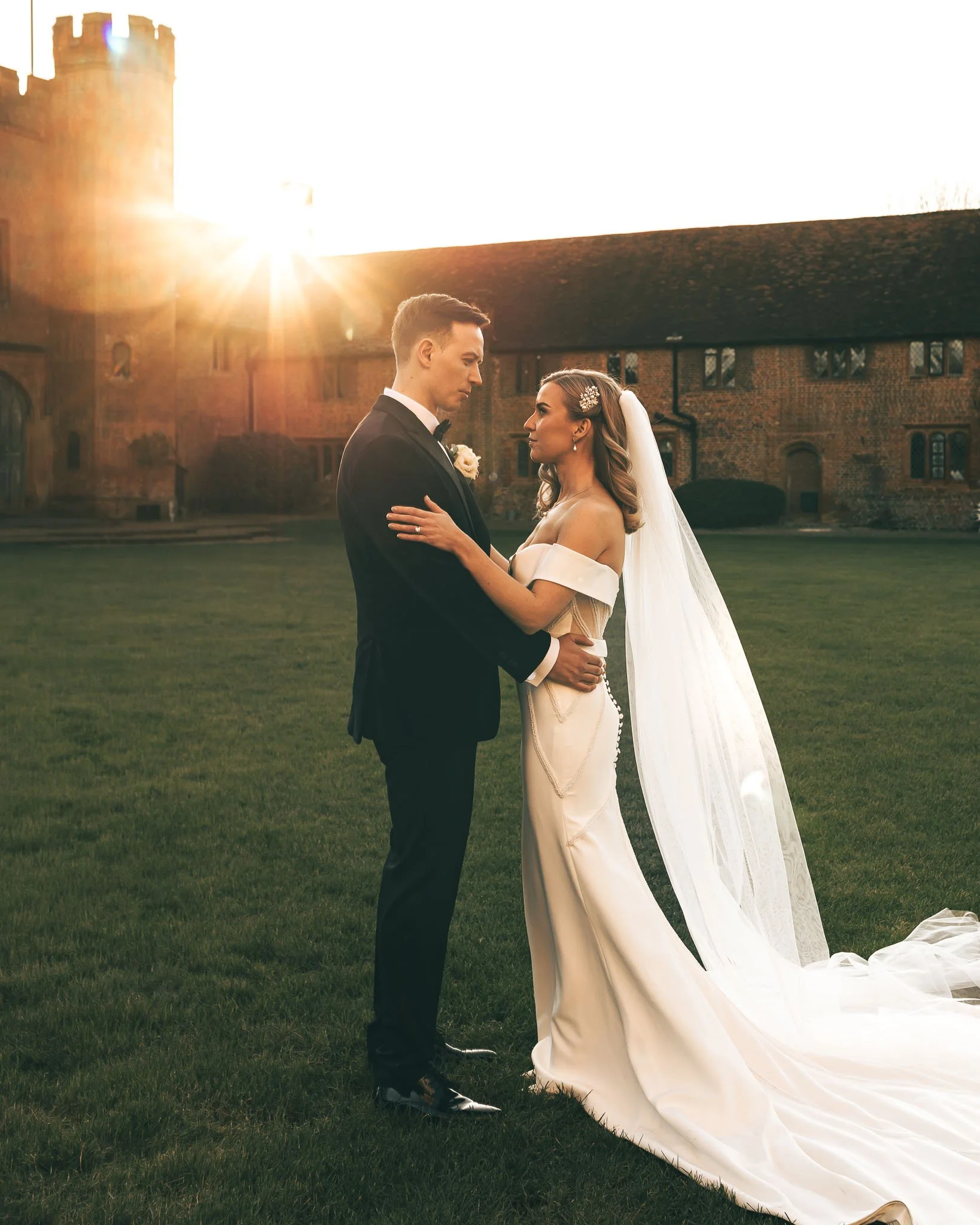An image from a luxury UK wedding, captured by a wedding photography and videography team from Luke Batchelor Productions.