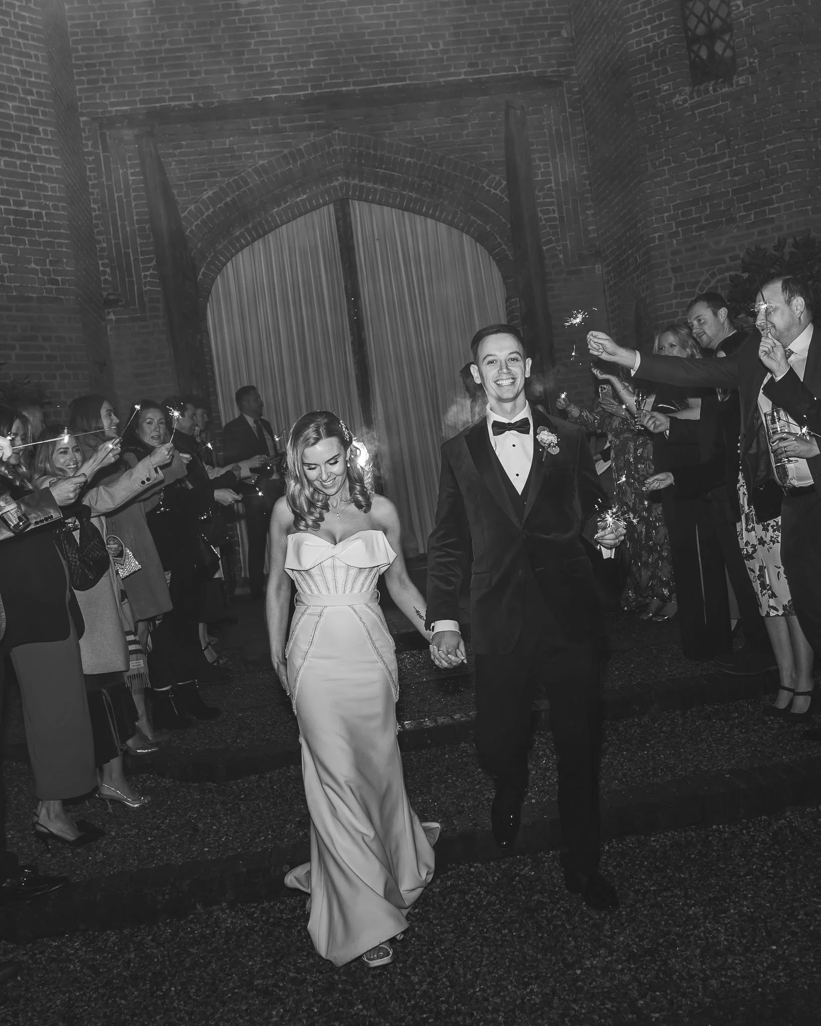 An image from a luxury UK wedding, captured by a wedding photography and videography team from Luke Batchelor Productions.