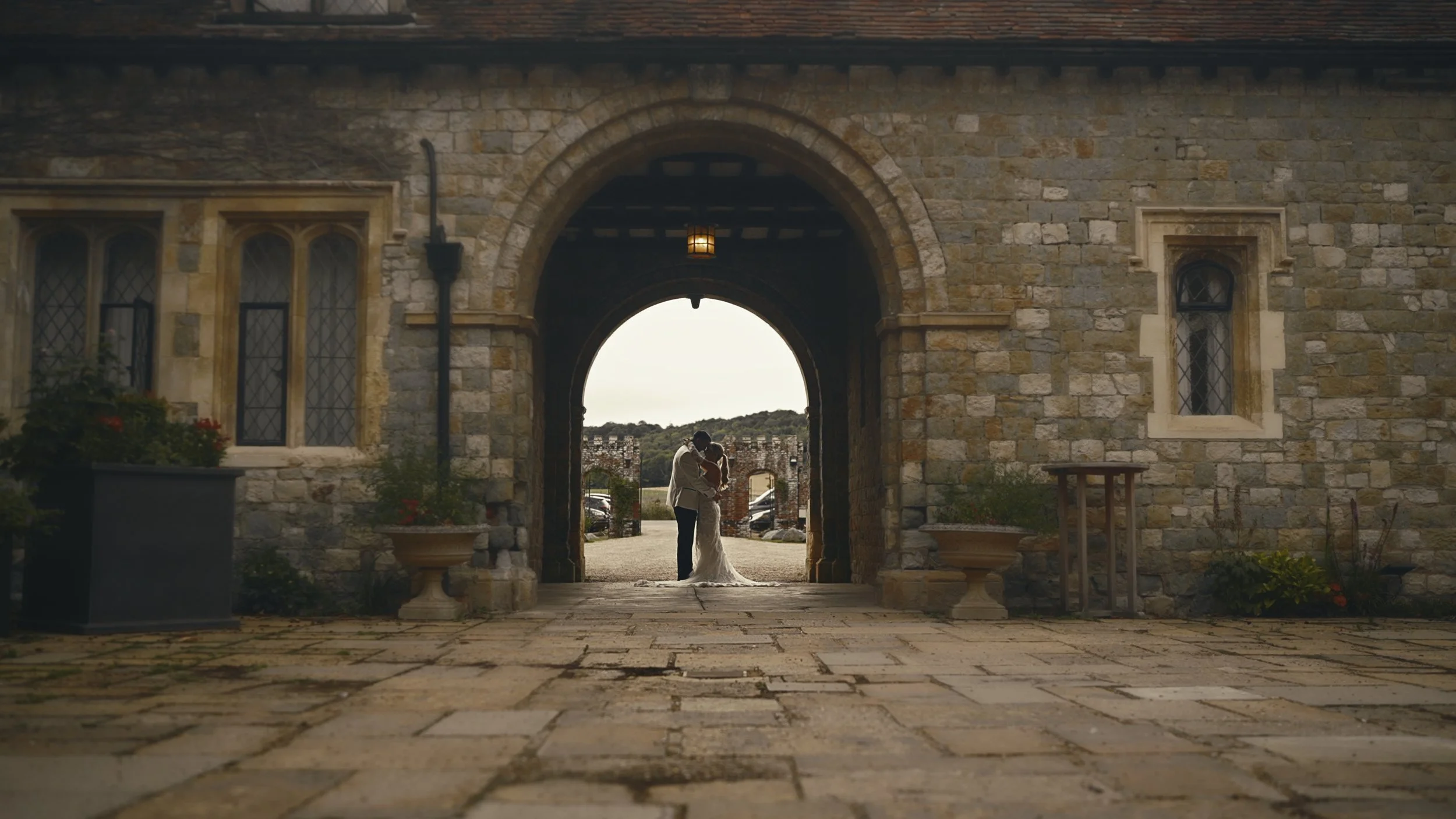 An elegant wedding videography shot, created by UK & Destination wedding videographer Luke Batchelor Productions
