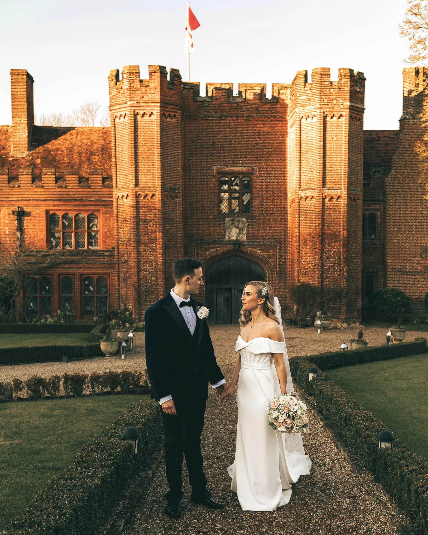 An image from a luxury UK wedding, captured by a wedding photography and videography team from Luke Batchelor Productions.
